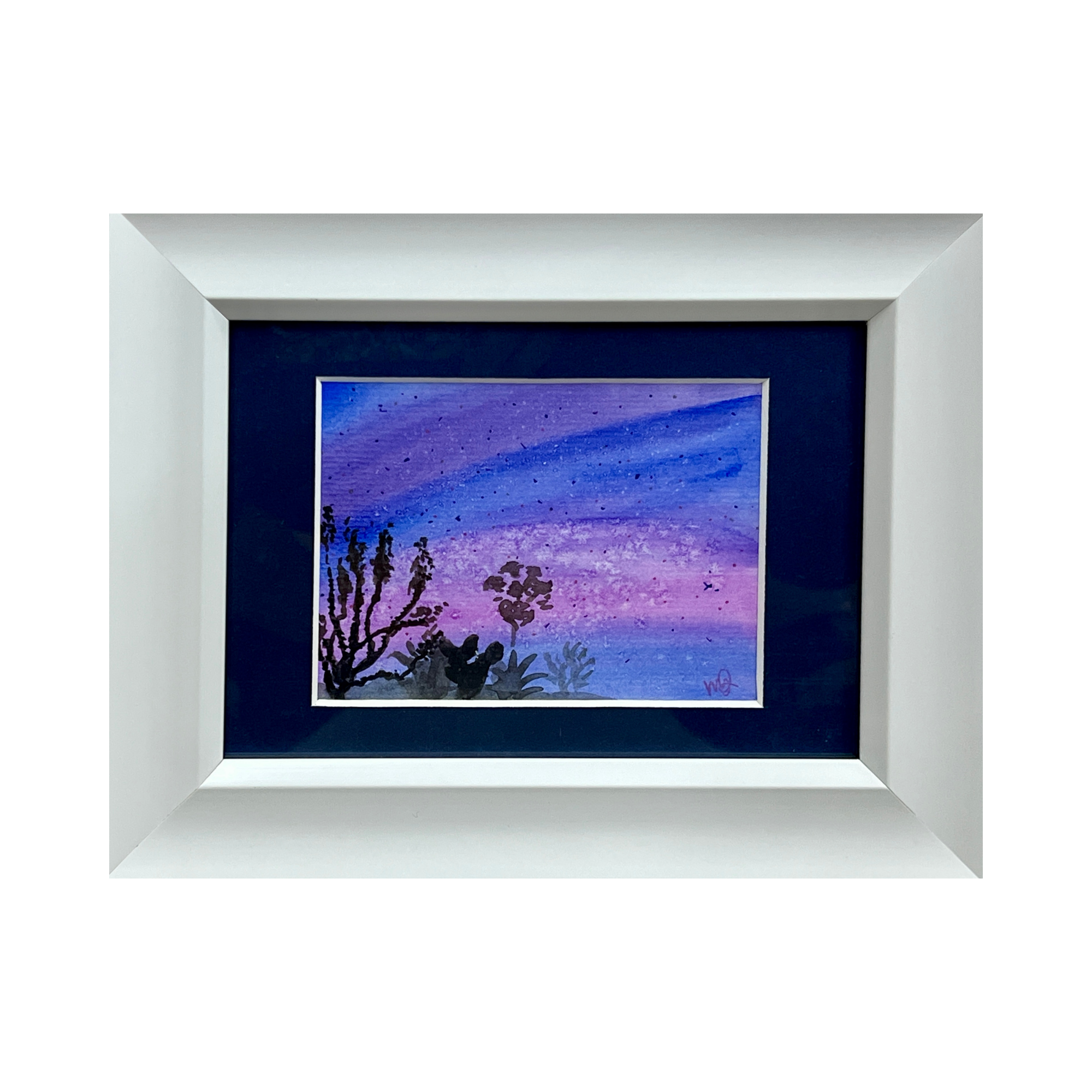 Framed Desert Night Sky