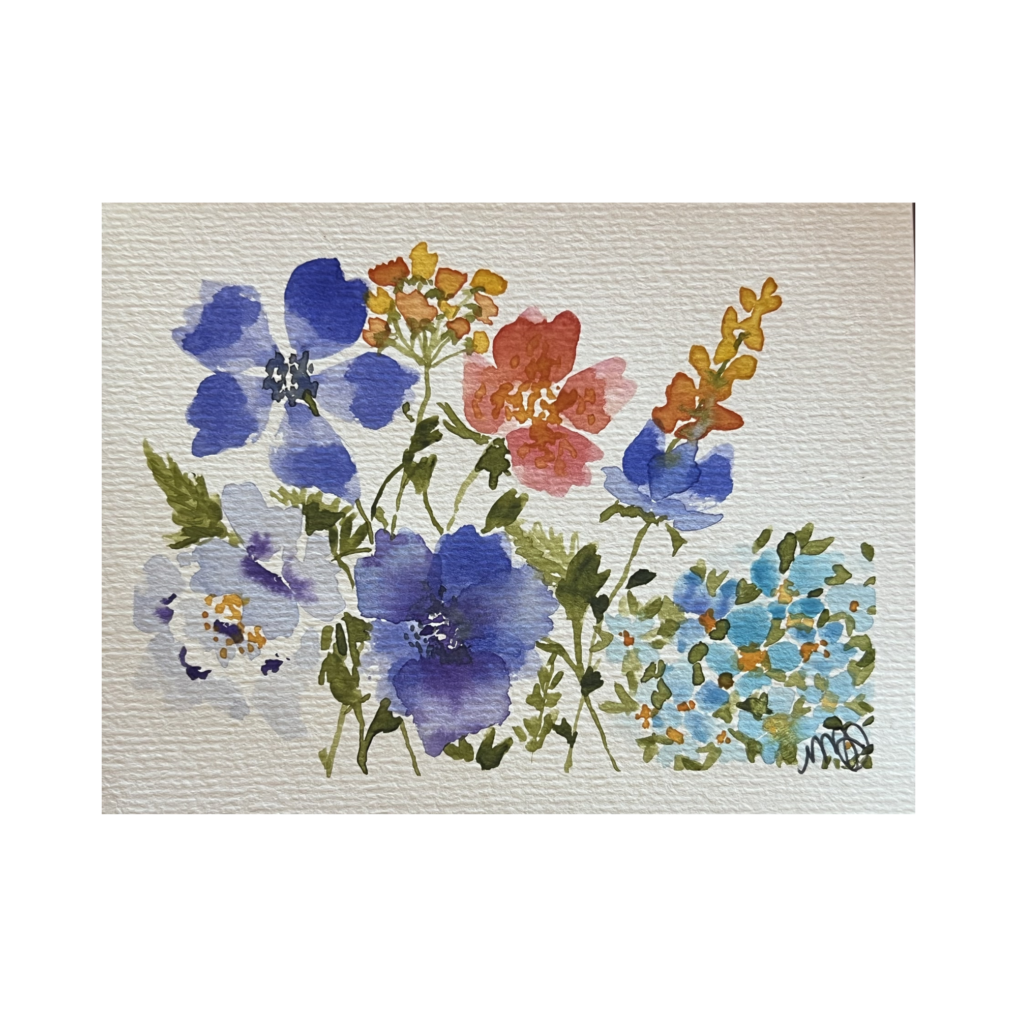 Blue Wildflowers
