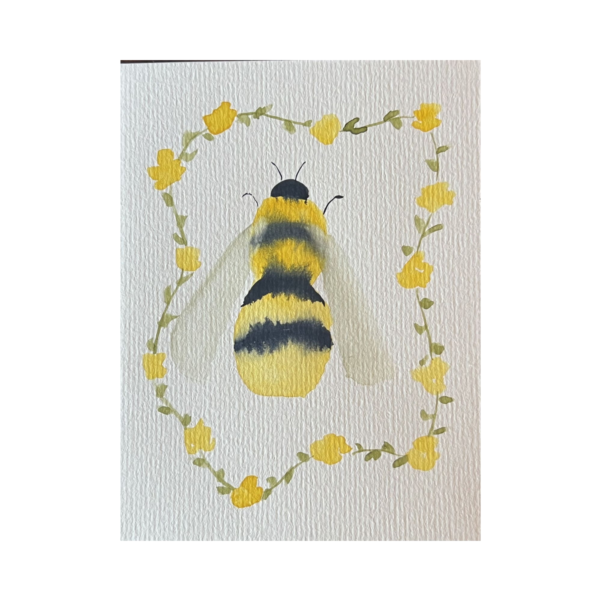 Bee with Flower Blossoms