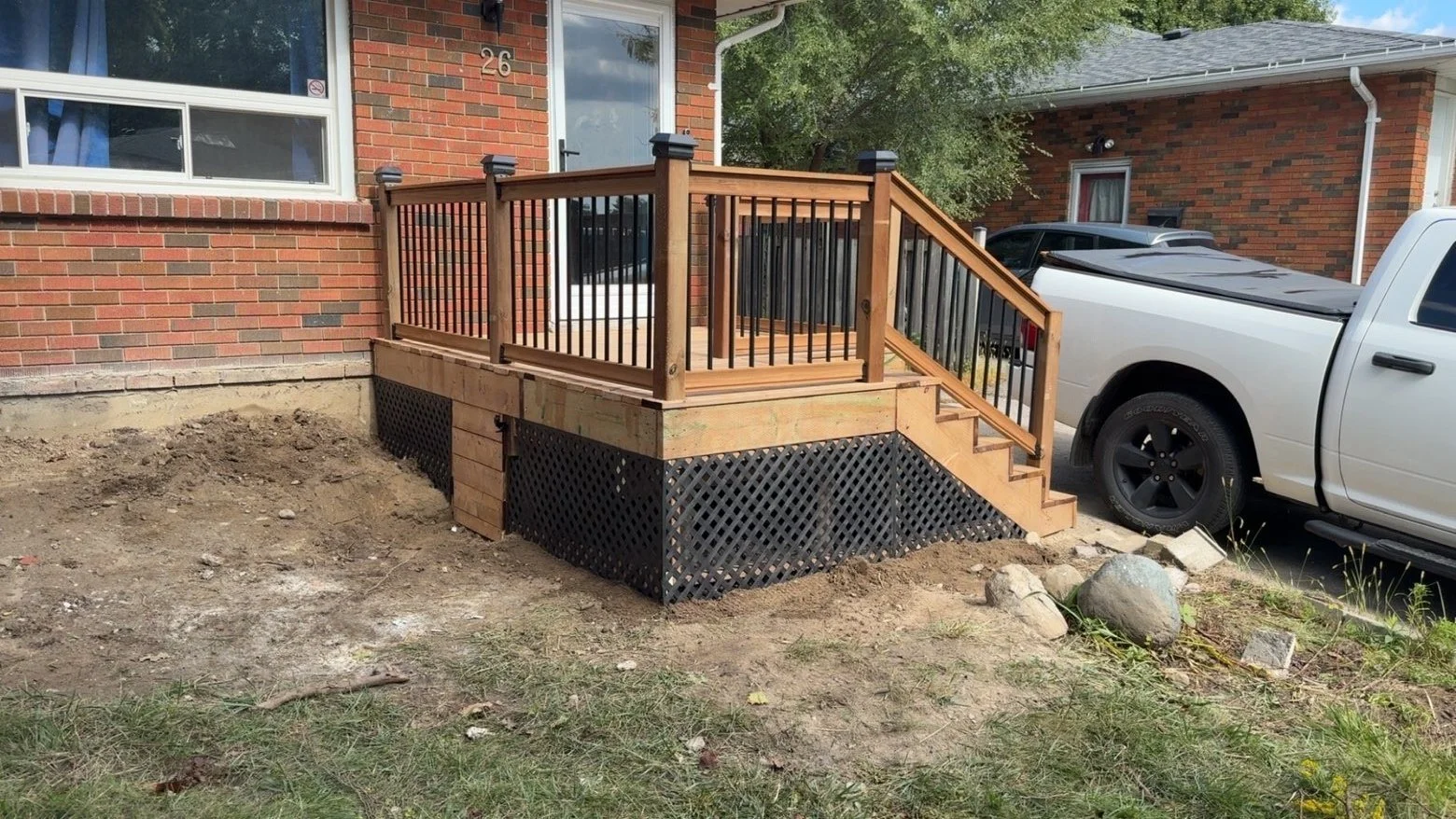 8'x6' Pressure Treated Deck