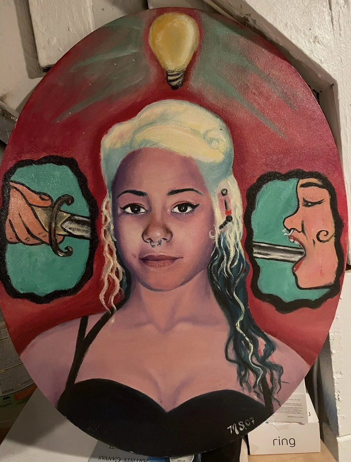"Heather Holliday" Oil on Canvas, 2007