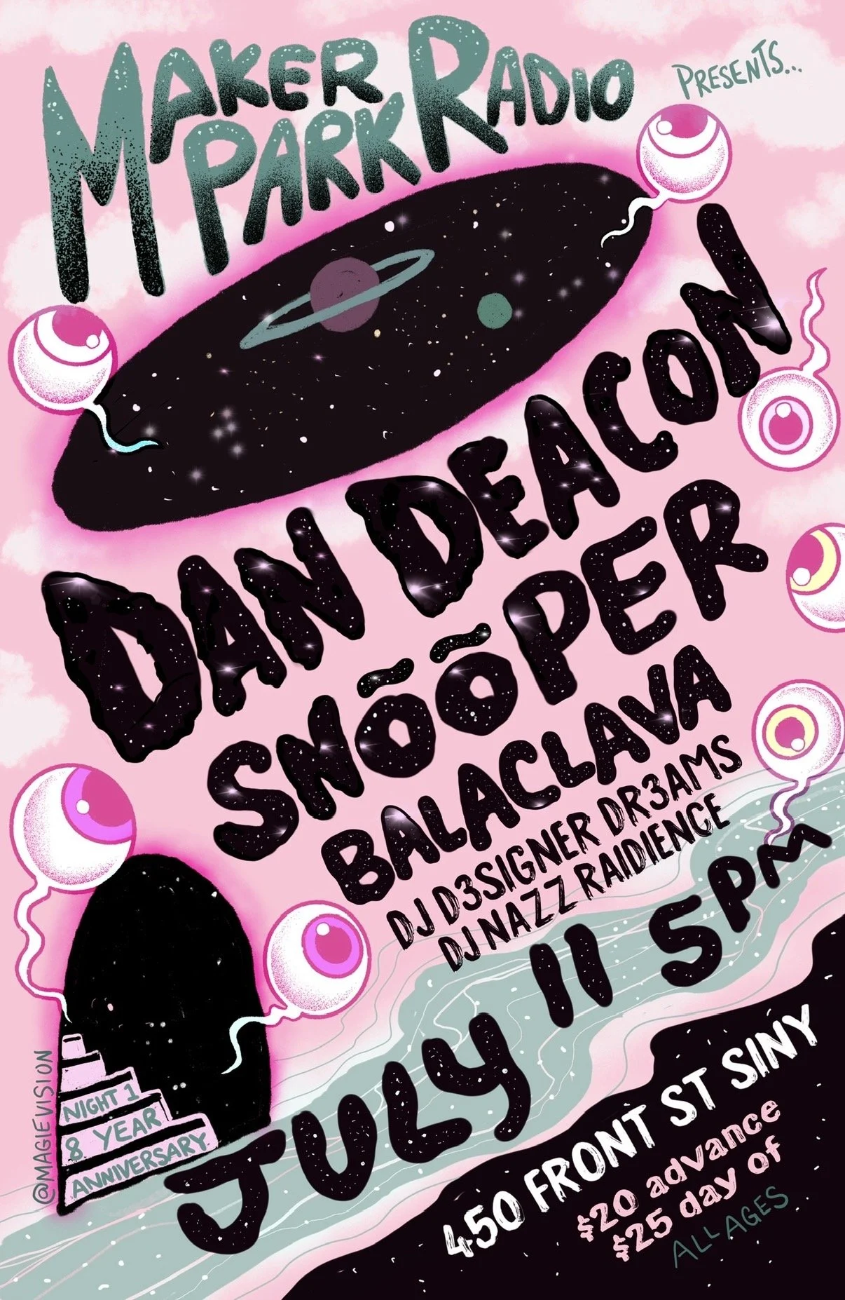 Dan Deacon @ Maker Park Radio, Staten Island NY,  2025