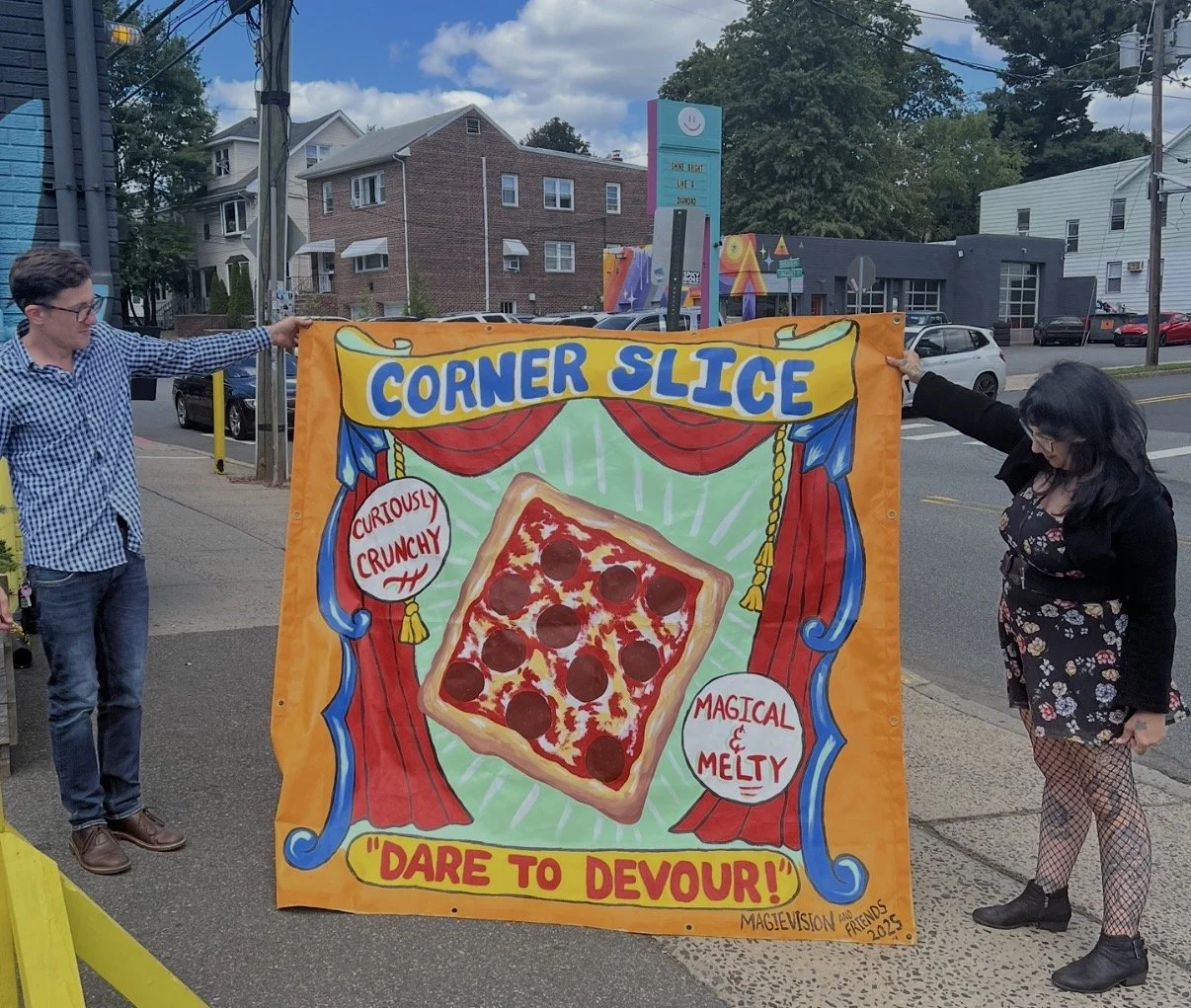 Corner Slice Banner 6'x6' 2025