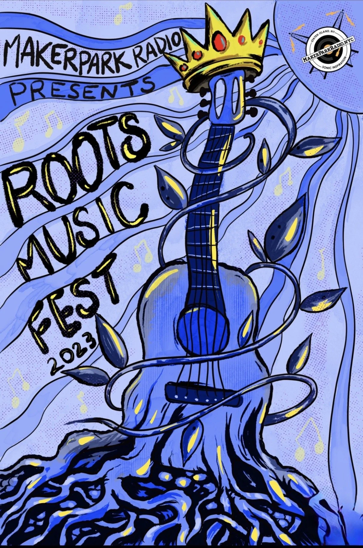 Future Roots Festival Poster, 2023