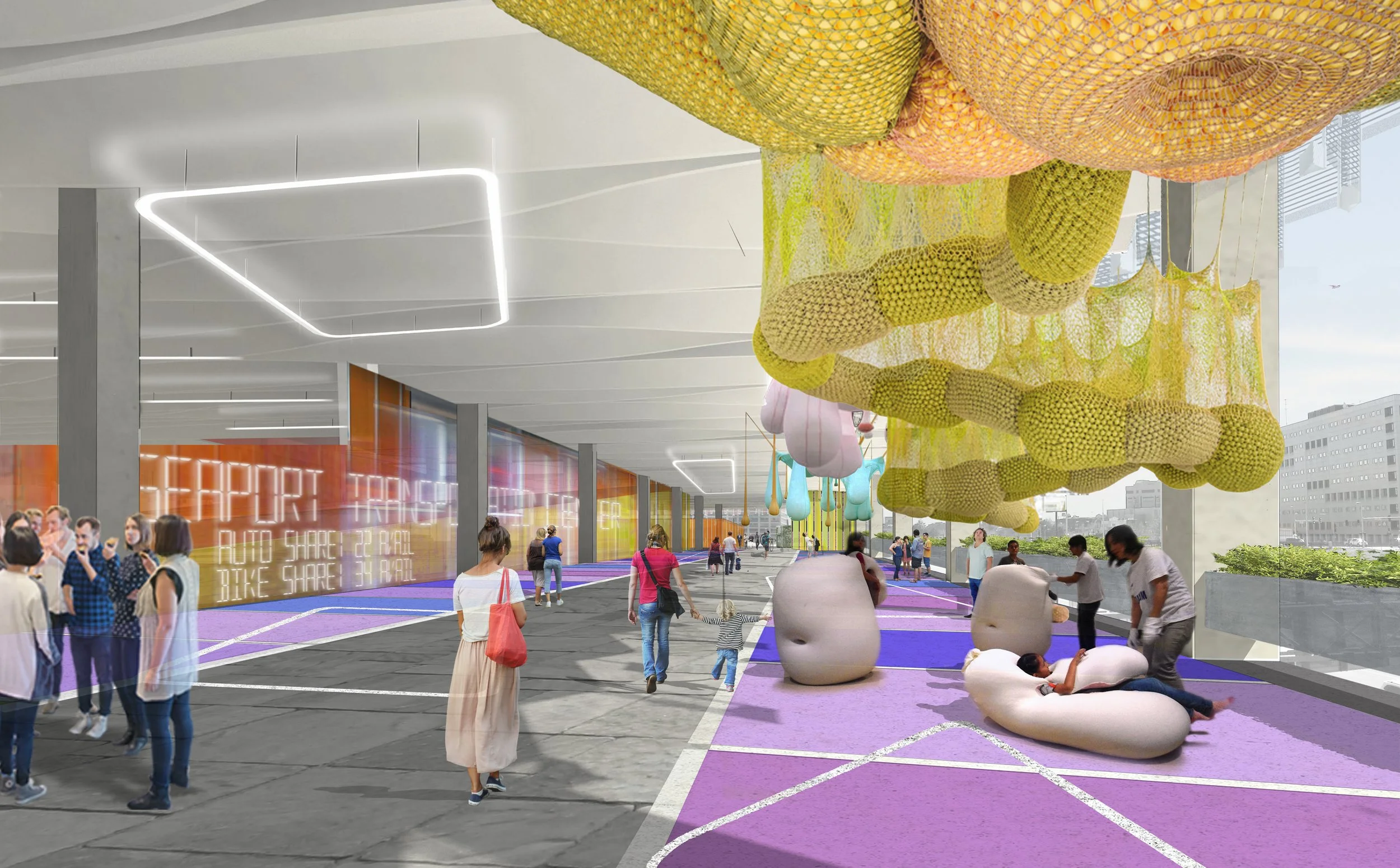 Massport Air Rights Garage   |   Penn Ruderman, Designer for Fennick McCredie Architecture