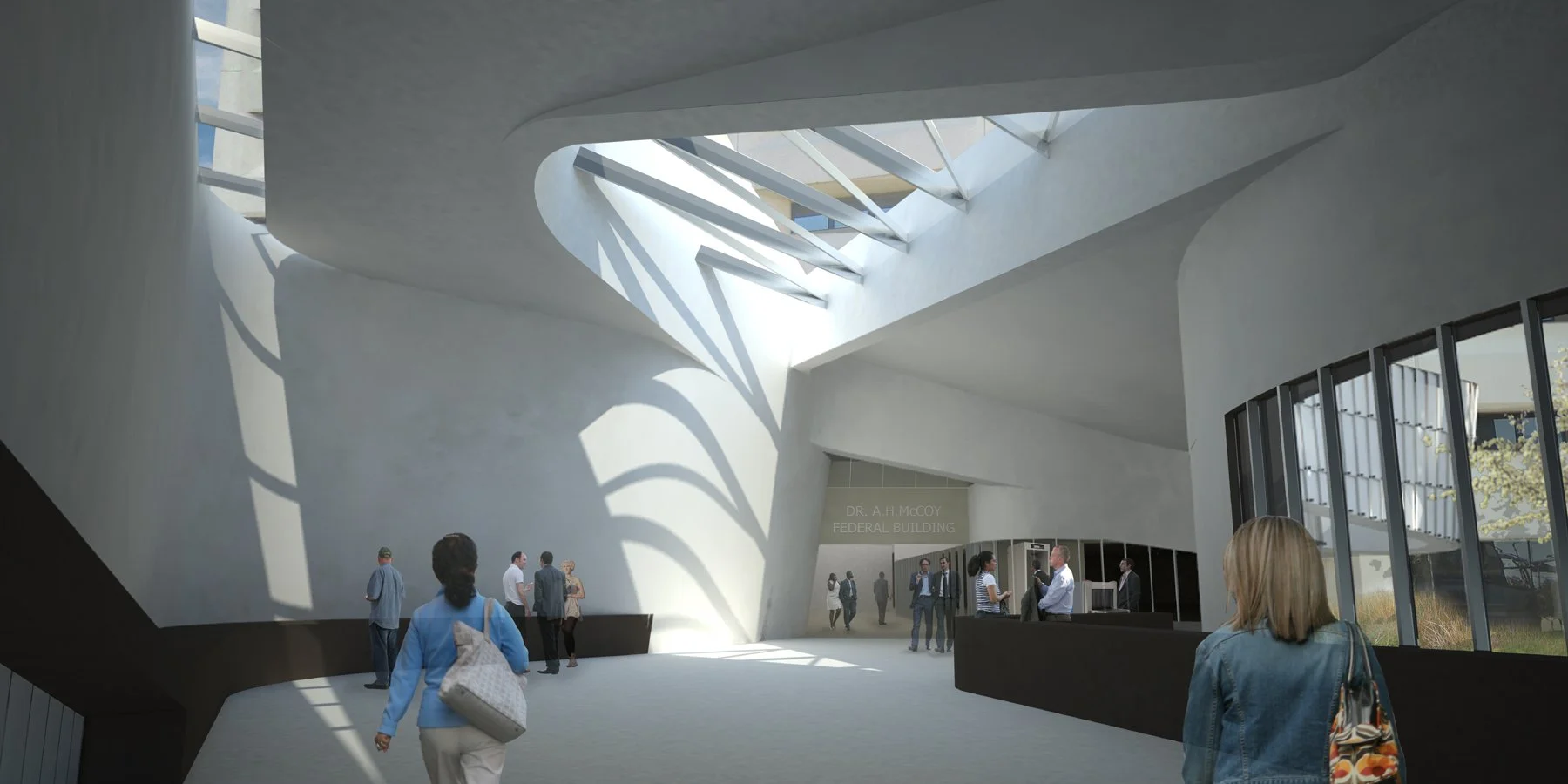 Dr. A. H. McCoy Federal Building   |   Penn Ruderman, Designer for Schwartz/Silver Architects