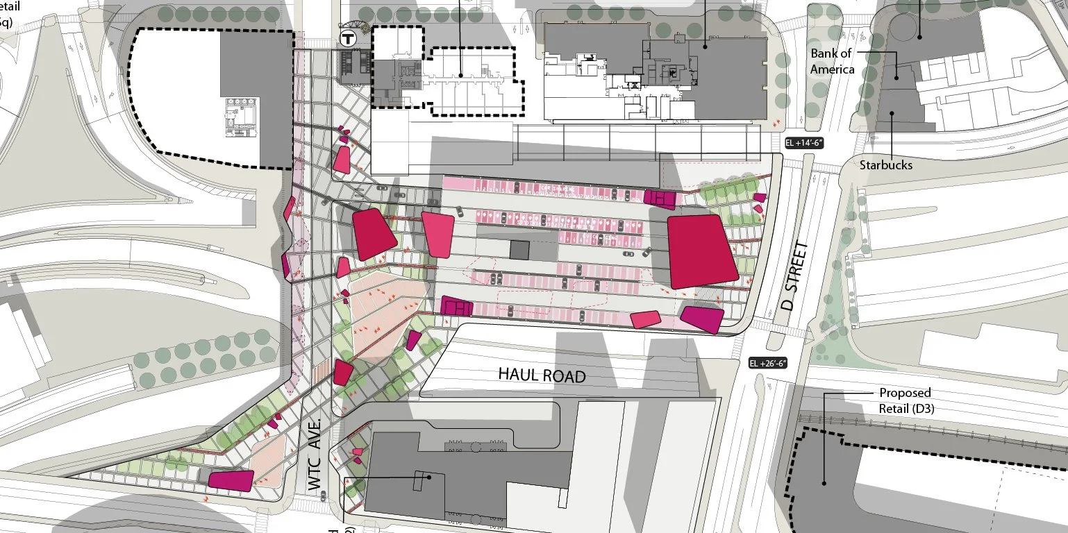 Massport Air Rights Garage   |   Penn Ruderman, Designer for Fennick McCredie Architecture