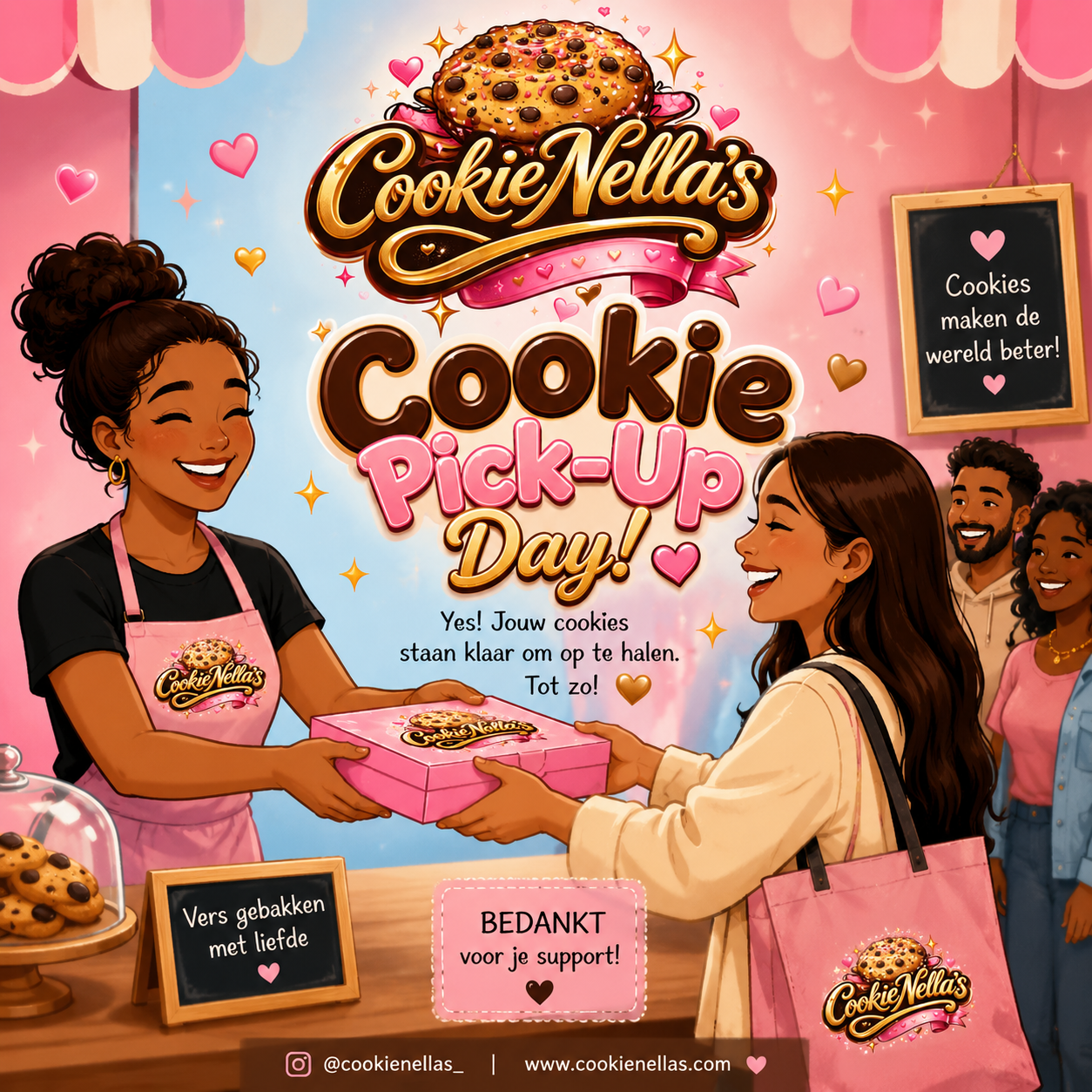Cookie Pick-up day!