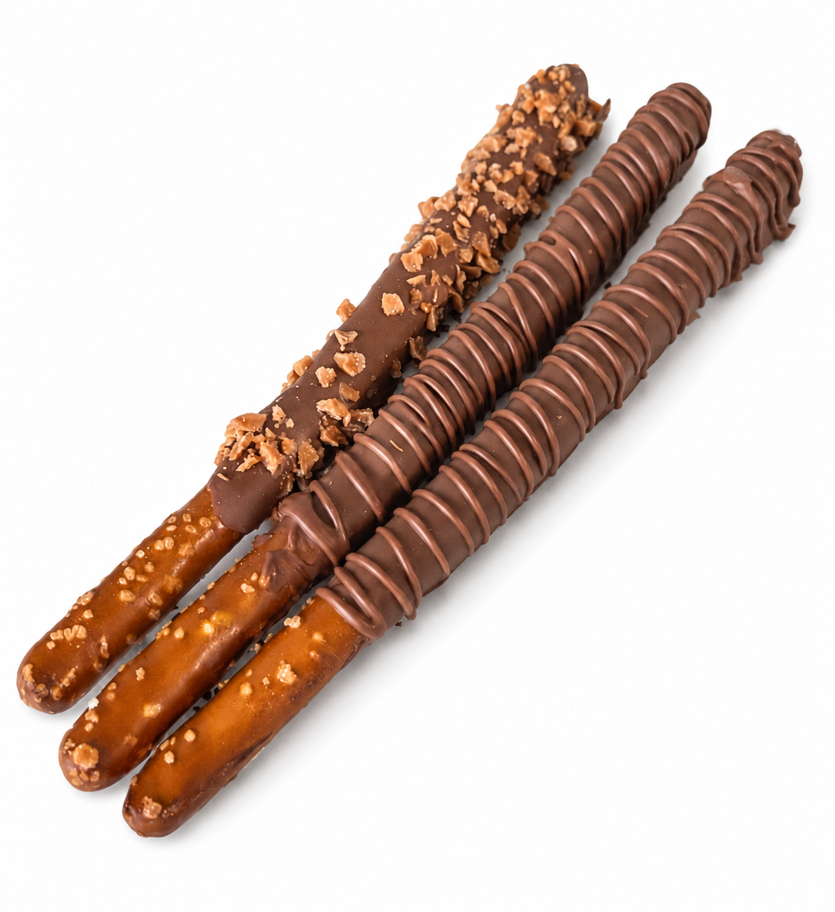 Chocolate-Dipped Pretzel Rods