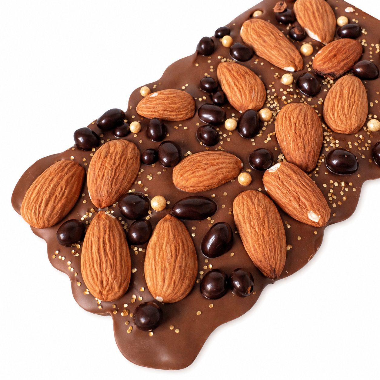 Almond Artisanal Belgian Chocolate Bark