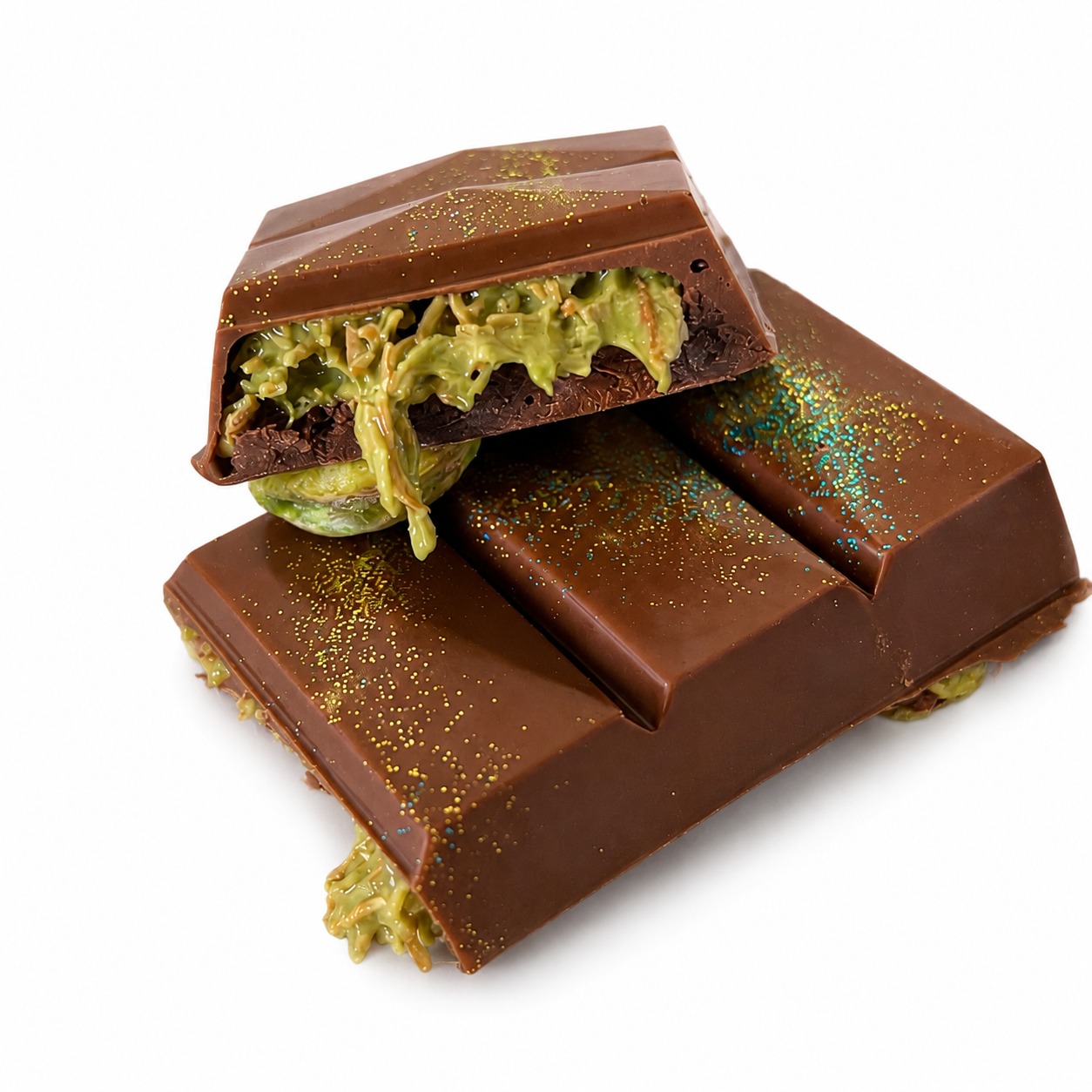 Dubai Chocolate Bar (Pistachio Filled)
