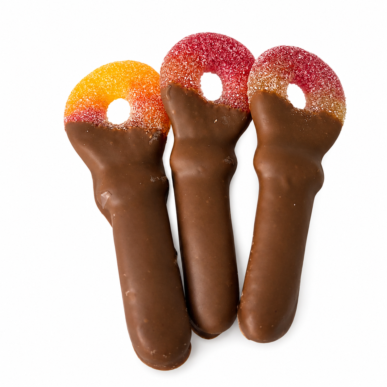Chocolate-Dipped Sour Keys