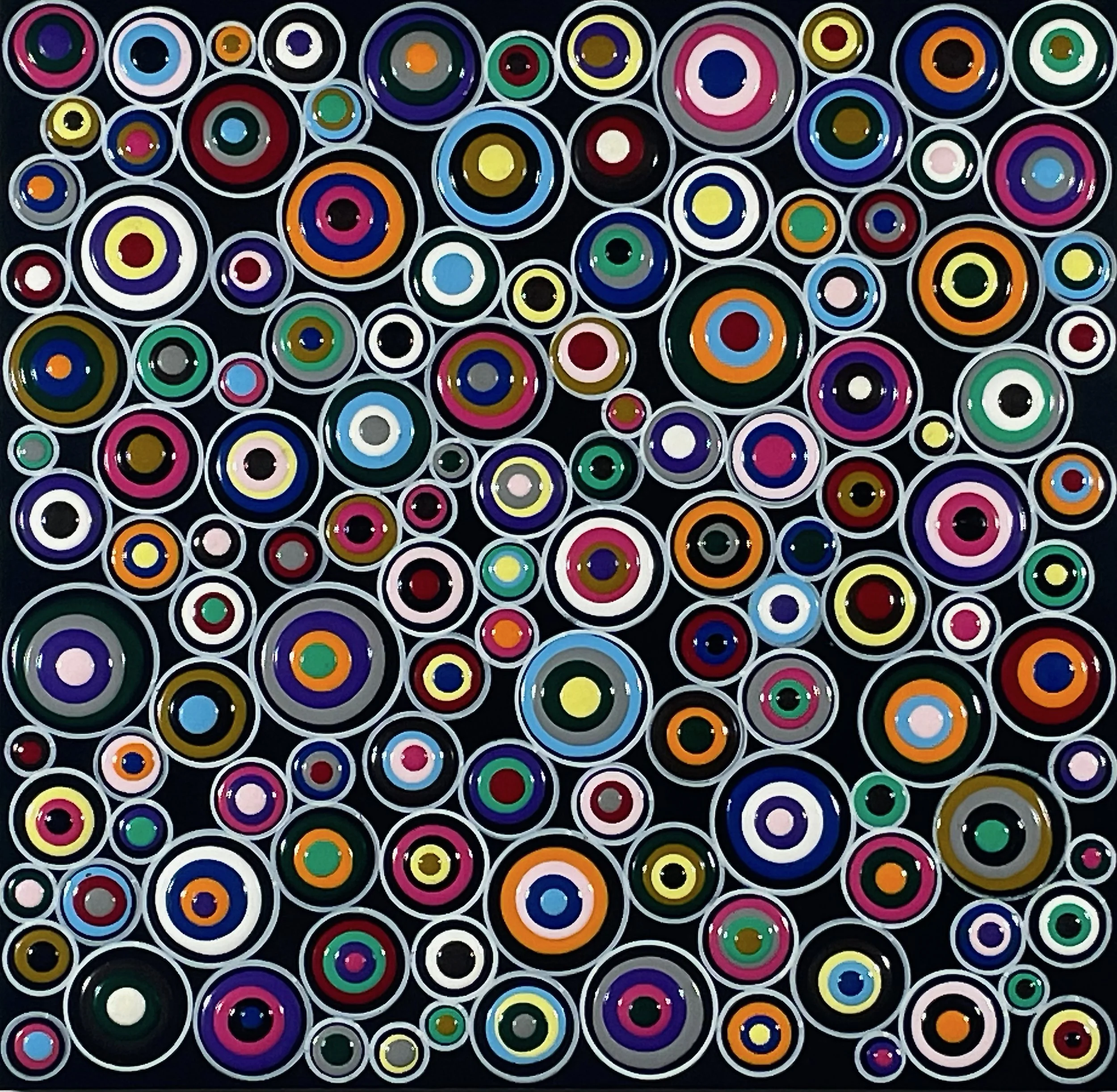 Number One   47,5cm x 49cm   2024