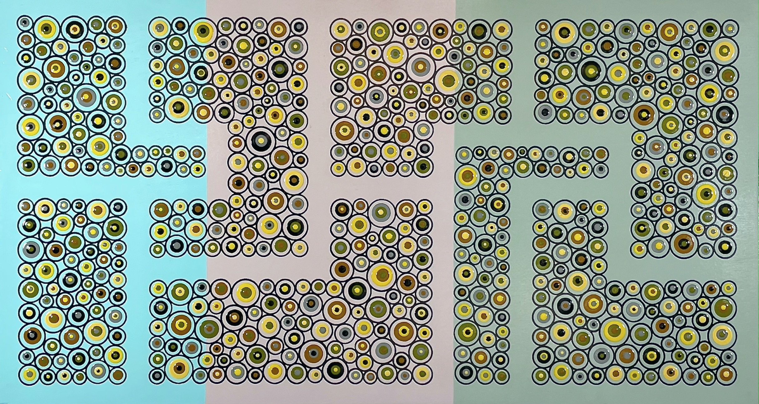 Eight Lines   50cm x 92cm   2026