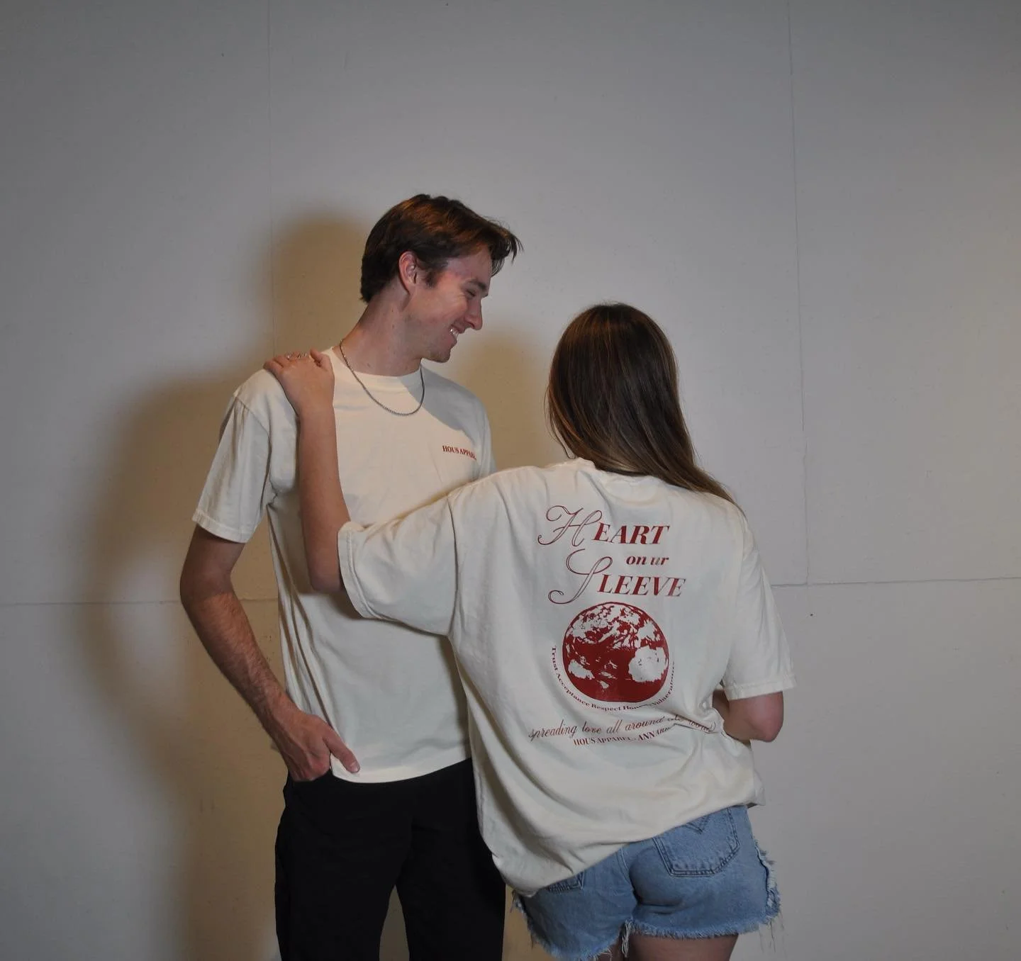 Introducing: The Spread the Love Tee ❤️🖤

-available in both black and red
-unisex