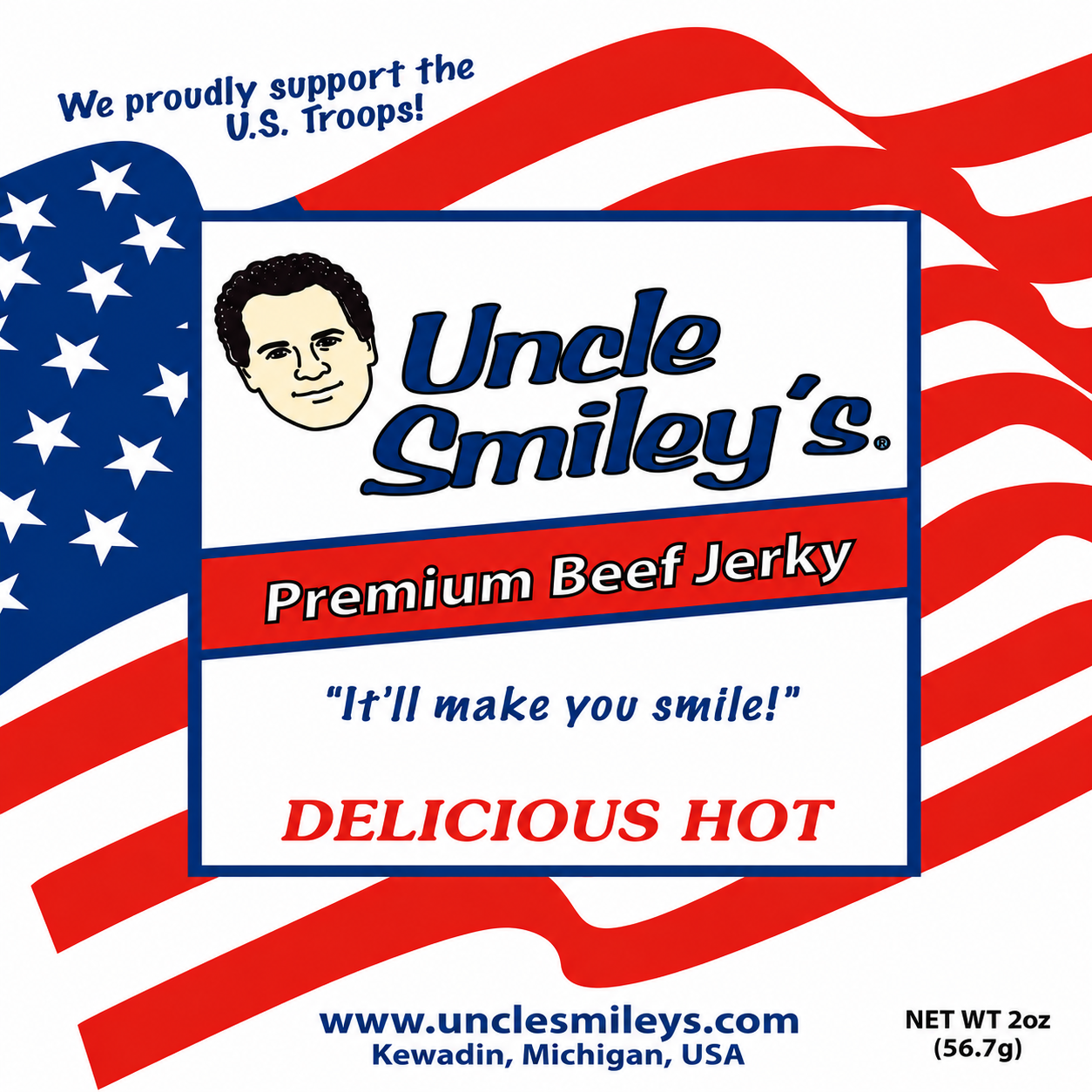 Delicious Hot - 2 Ounce Package