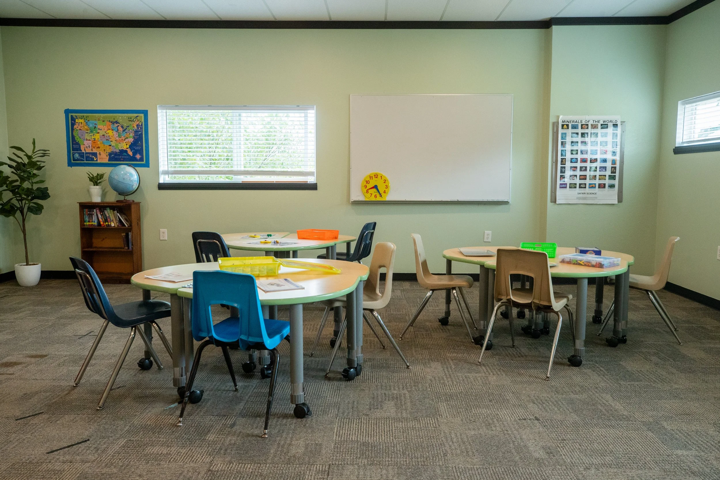 Cute little classroom in a small private school