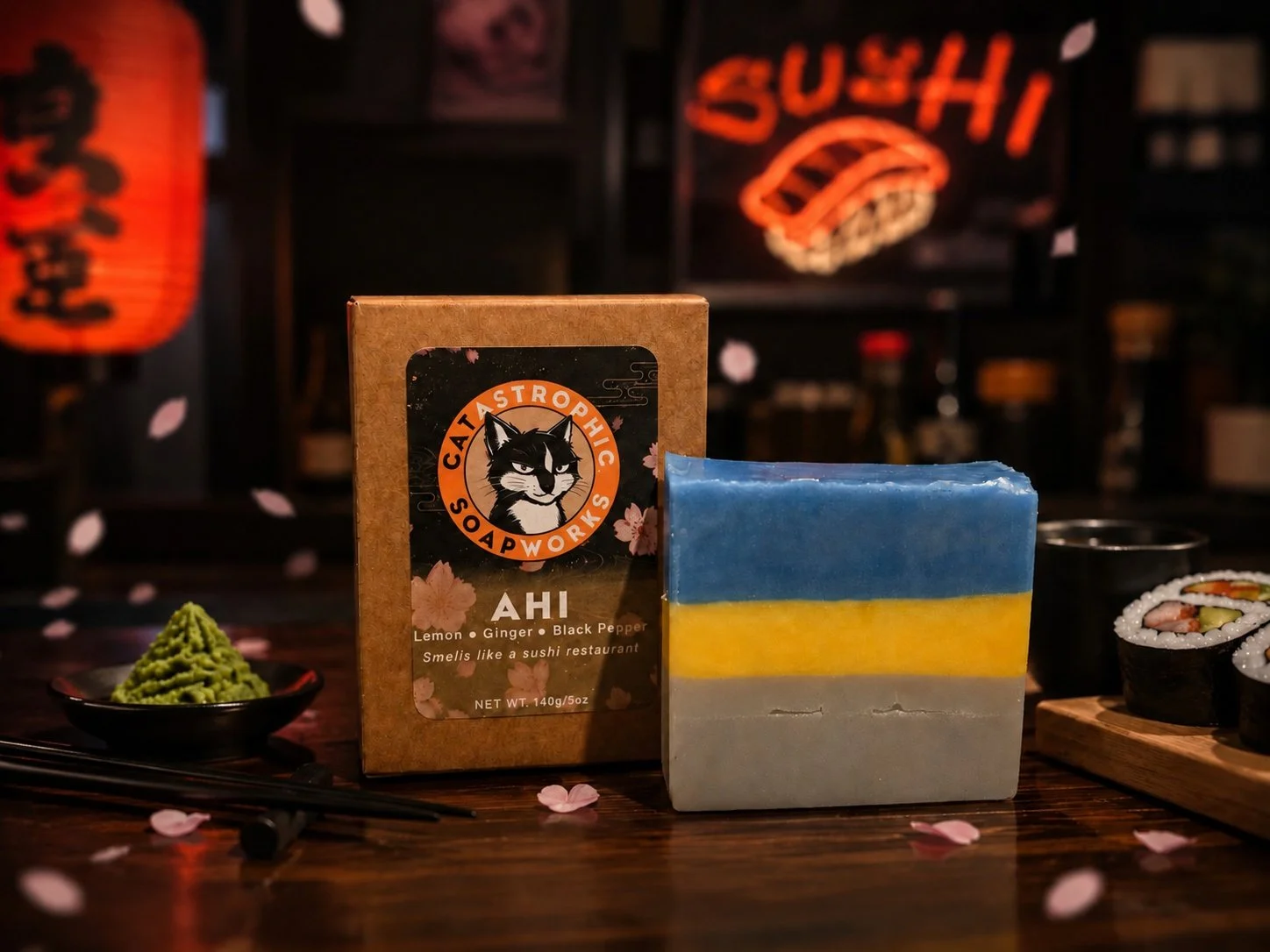 Ahi (Tuna) - Goat's Milk Bar Soap (5oz)