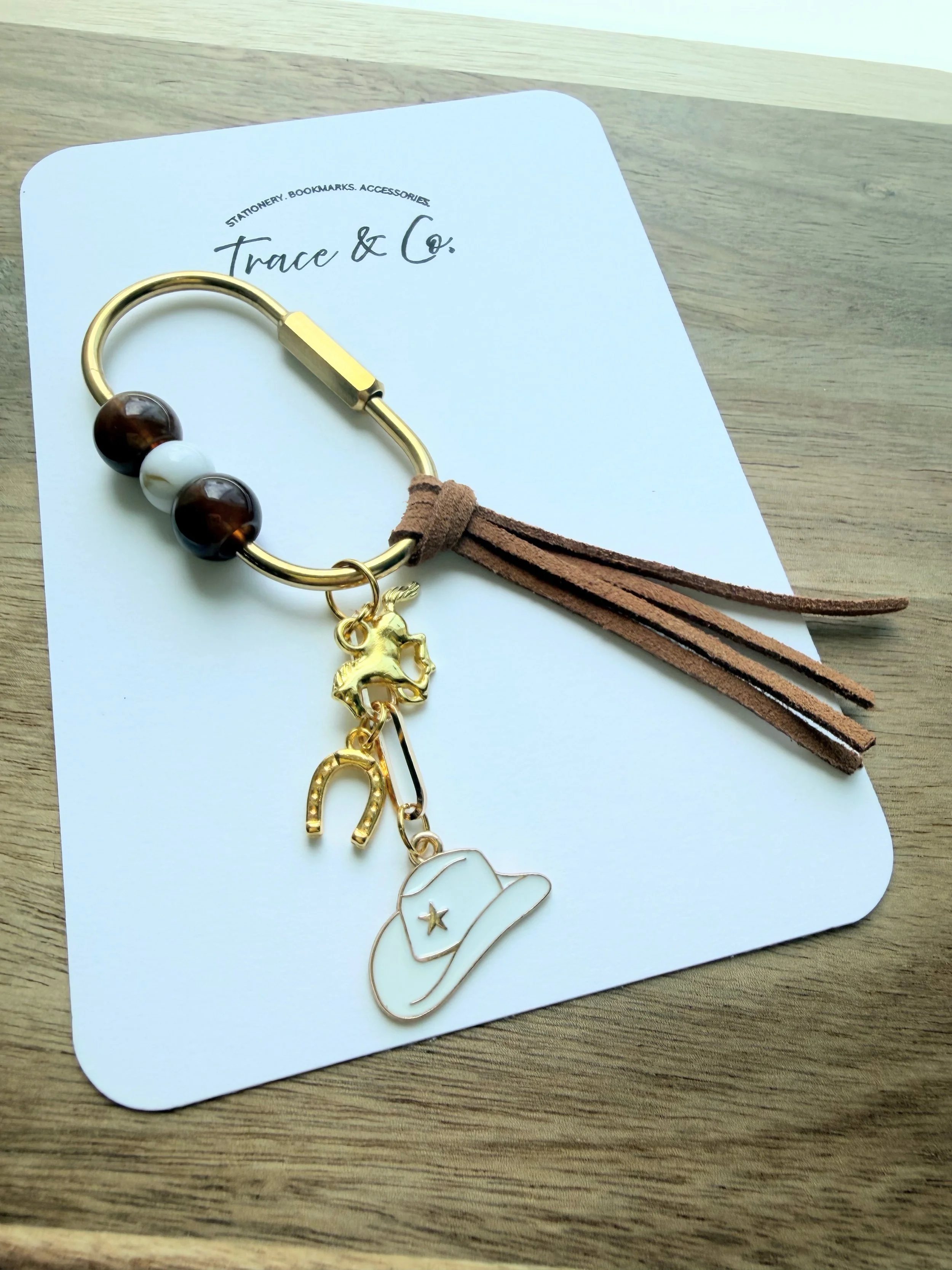 Western Bag Charm