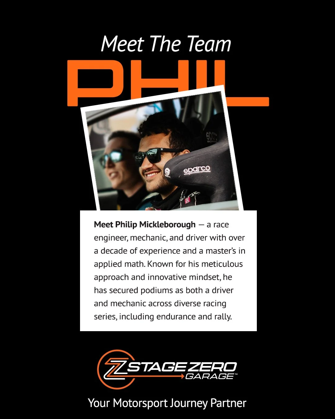 We&rsquo;re here to help people start their rally journey &mdash; and stay in it. #StageZeroGarage #ArizonaCars #Motorsports #Fabrication