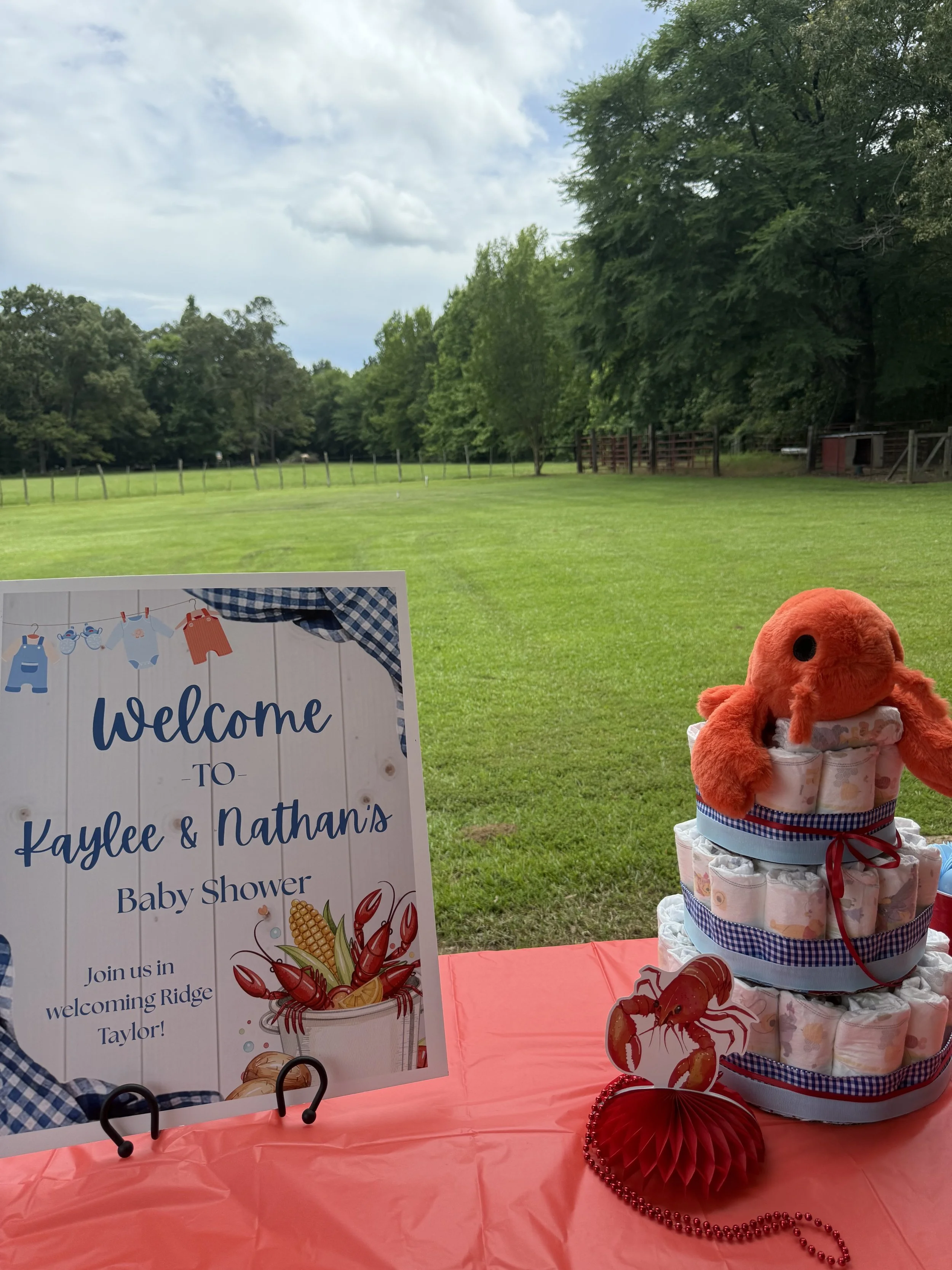 Crawfish Boils and Baby Showers 