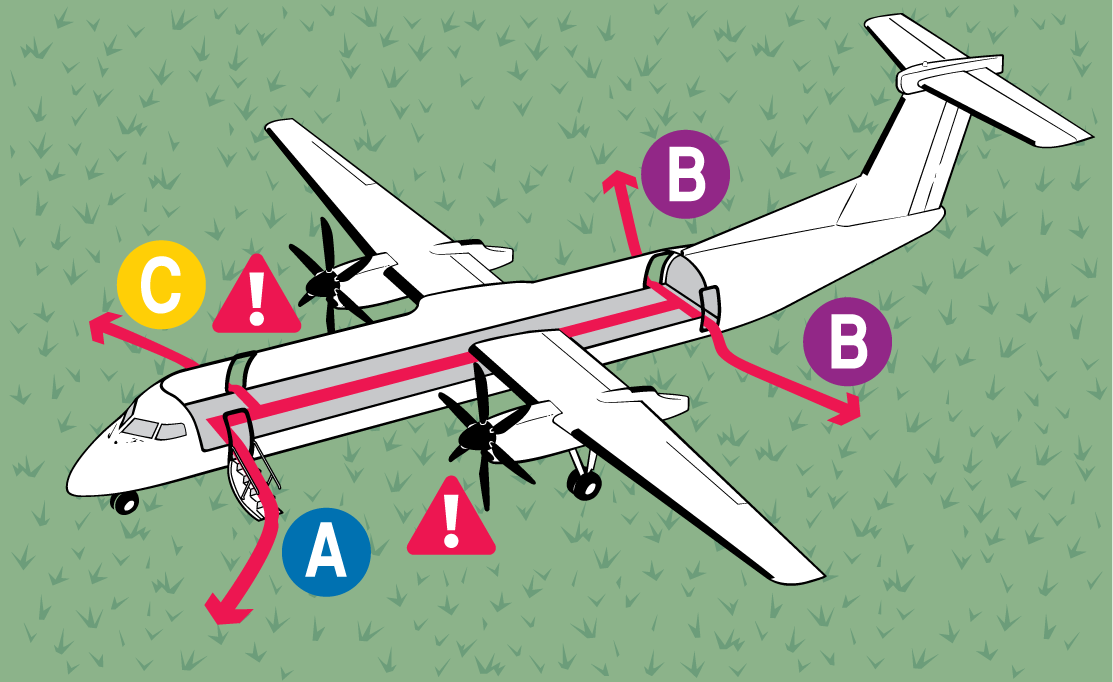 Aero Safety Graphics' cutaway illustration