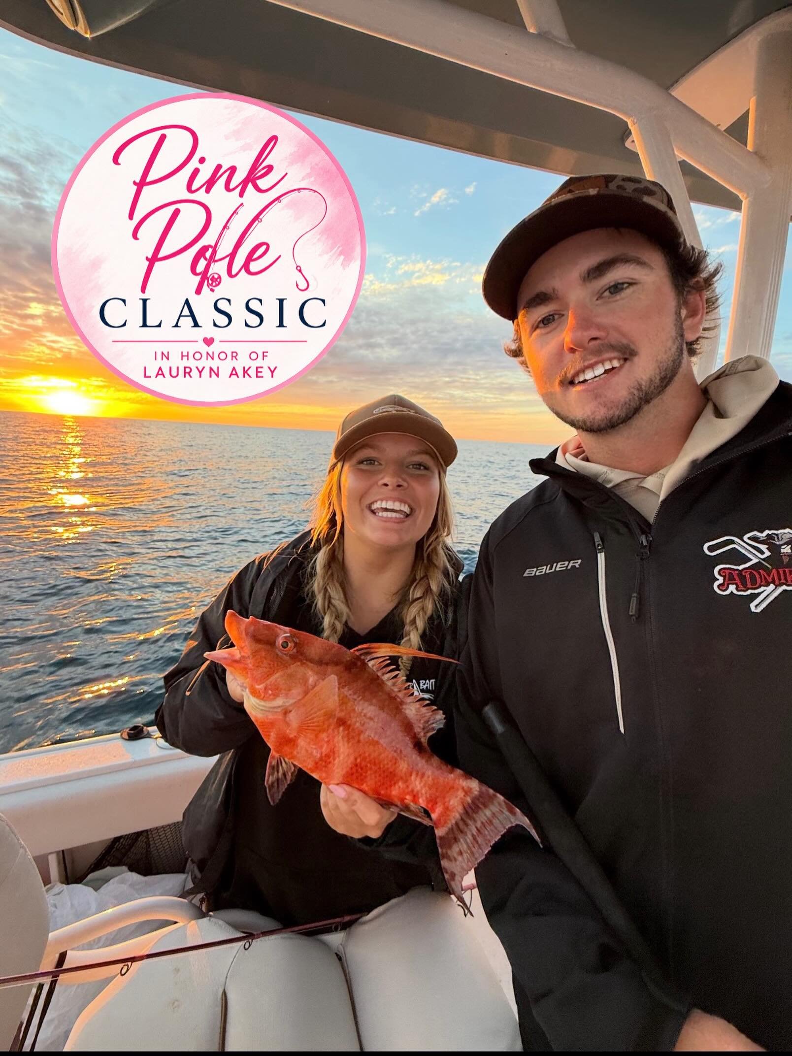 🎣 Registration for the Pink Pole Classic is officially OPEN! 🎣

We&rsquo;re also now accepting sponsors who want to help support a great cause and honor the memory of Lauryn Marie Akey. 💗

Contact us today to register your team or learn more about