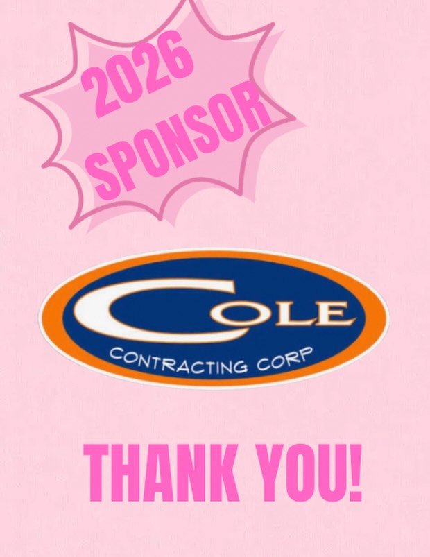 💗🎣 We&rsquo;re excited to recognize Cole Contracting Corporation as a proud 2026 Sponsor of the Pink Pole Classic!
 
Community support like yours helps us keep Lauryn Marie Akey&rsquo;s memory alive while creating a special event centered around th