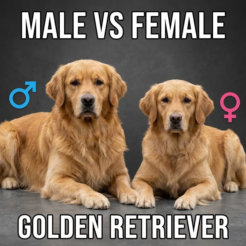 Maschio o femmina? Come scegliere un Golden Retriever