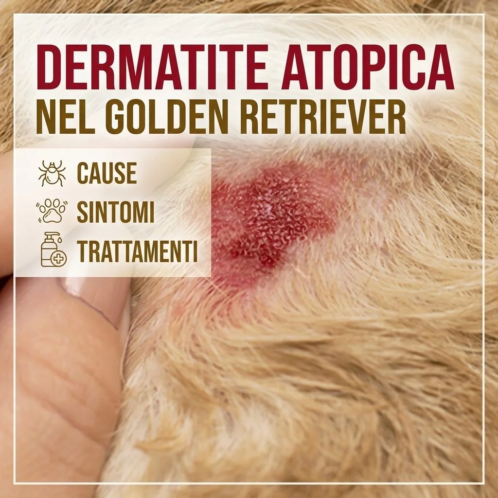 Dermatite atopica nei cani: cause, sintomi e trattamenti