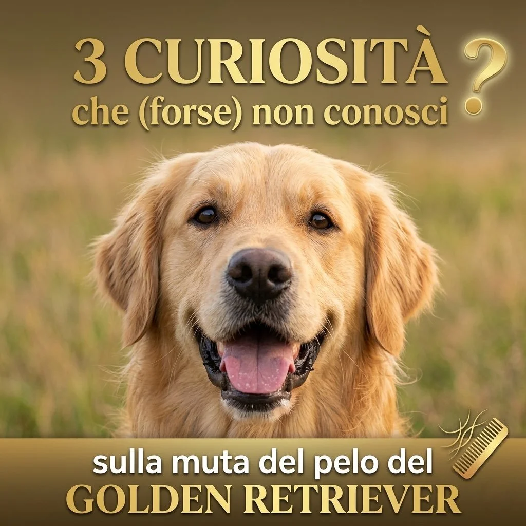 Muta del pelo nel Golden Retriever