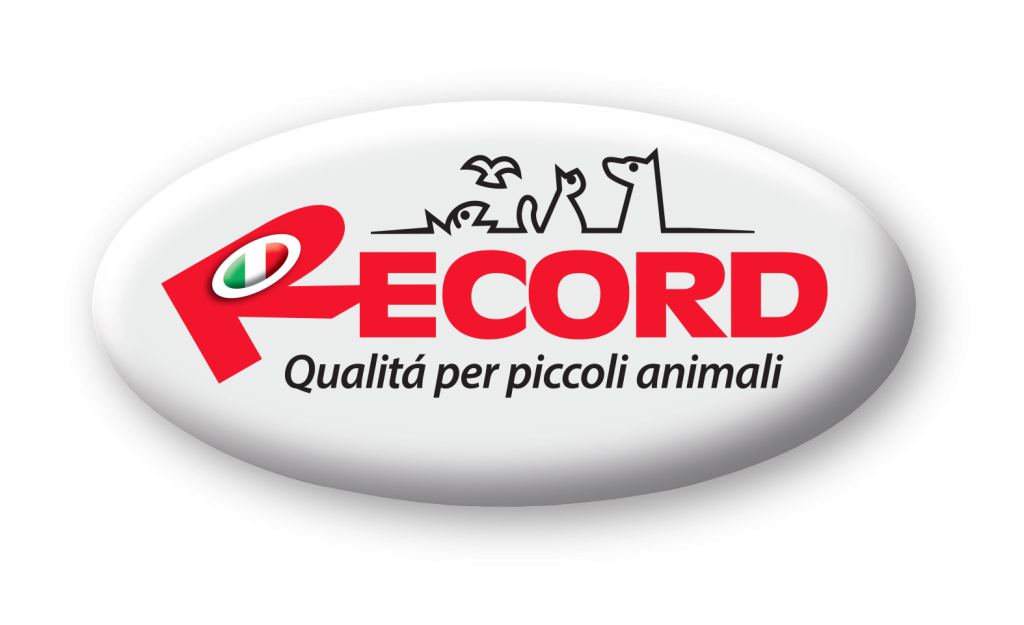 Logo di Recod con disegni di diversi piccoli animali e la frase "Qualità per piccoli animali".