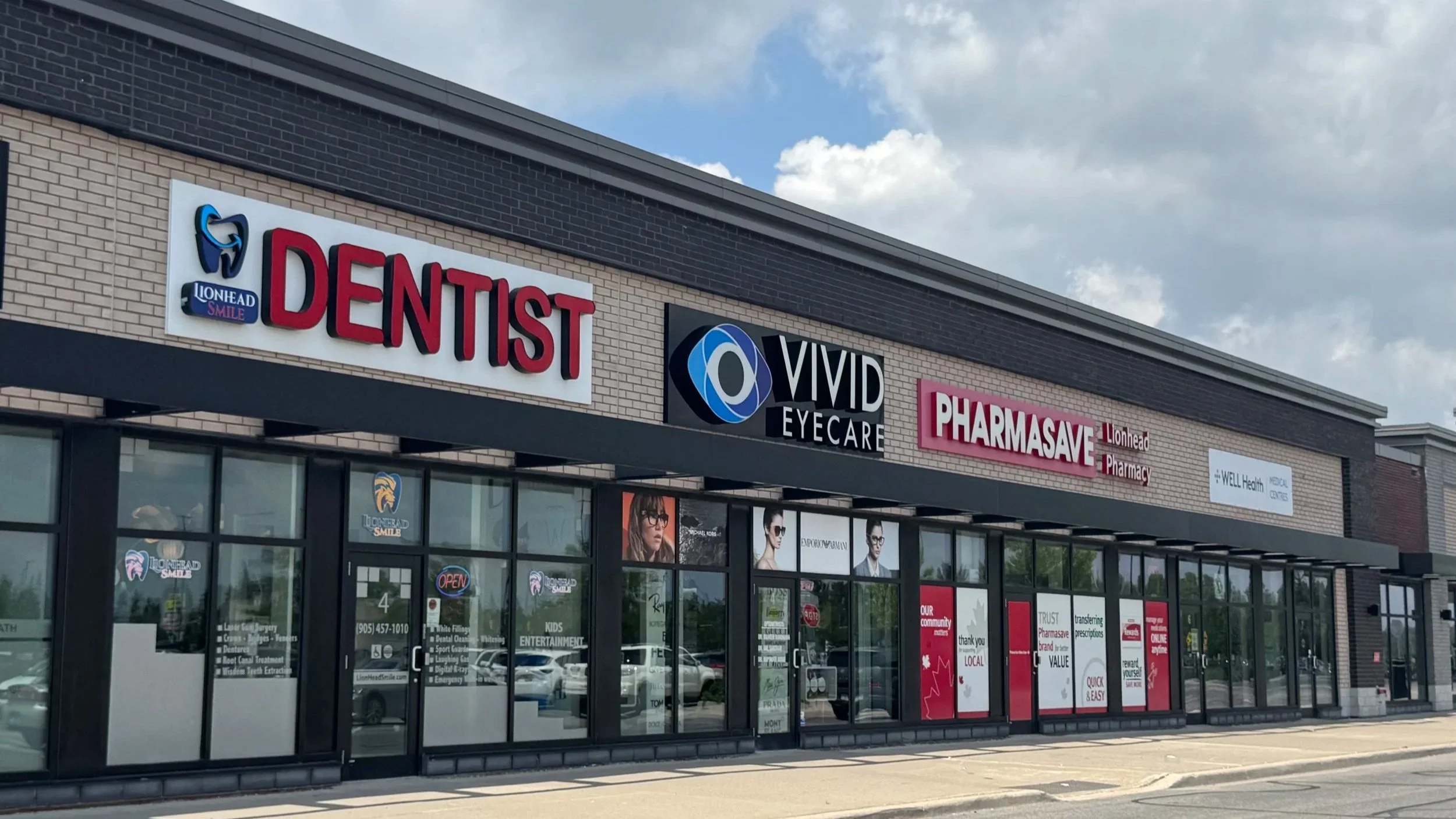 Amenities, stores, medical, Professional services in Bram West -  Brampton