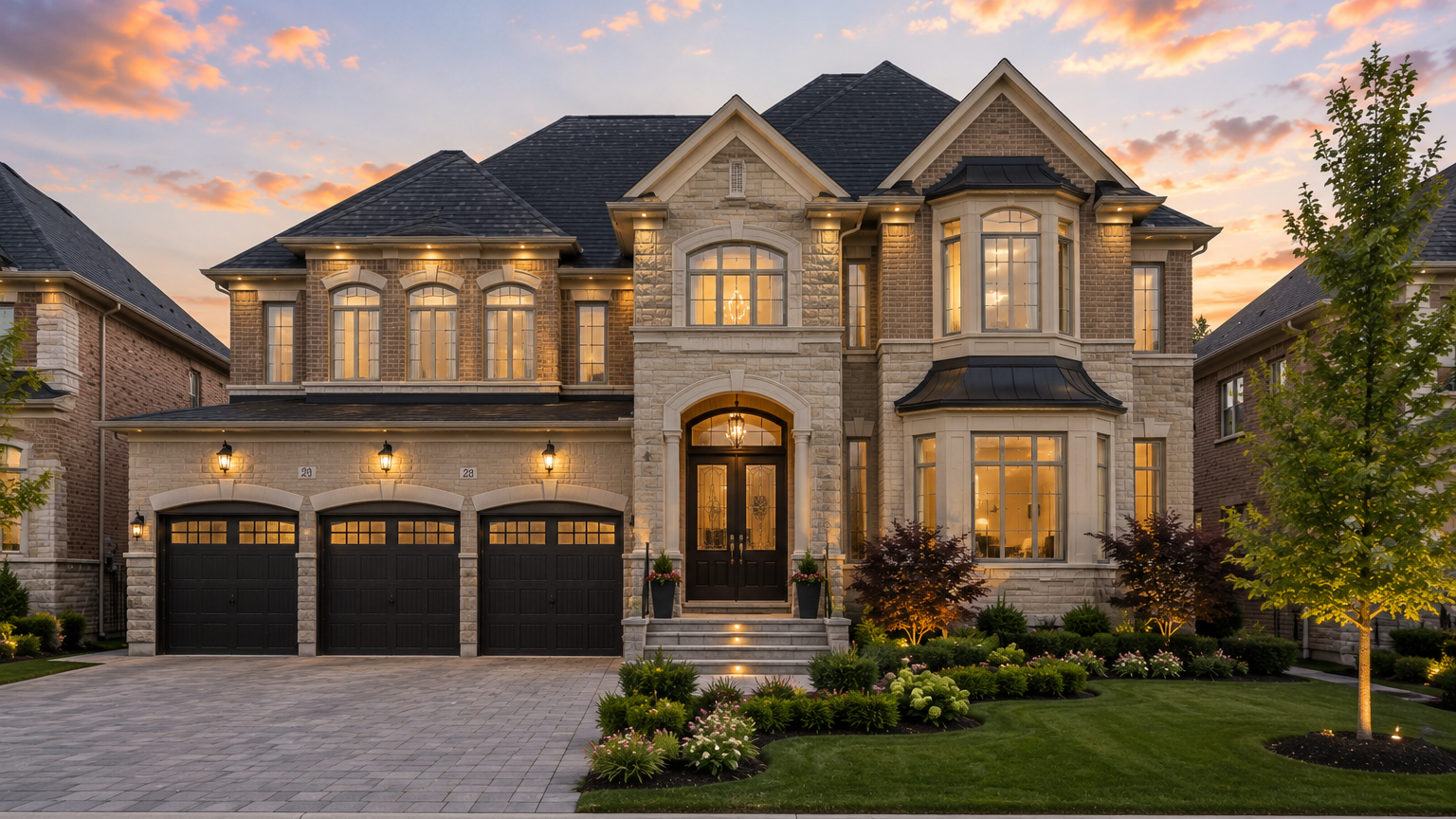 Beautiful 3 Garage Home in Bram West with Landscaping