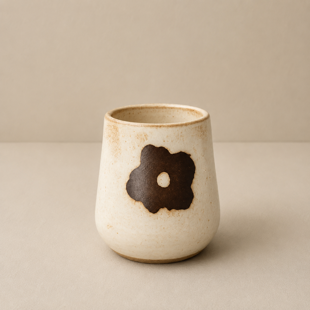 Sleepy Wolf Ceramics Single Floral Mug