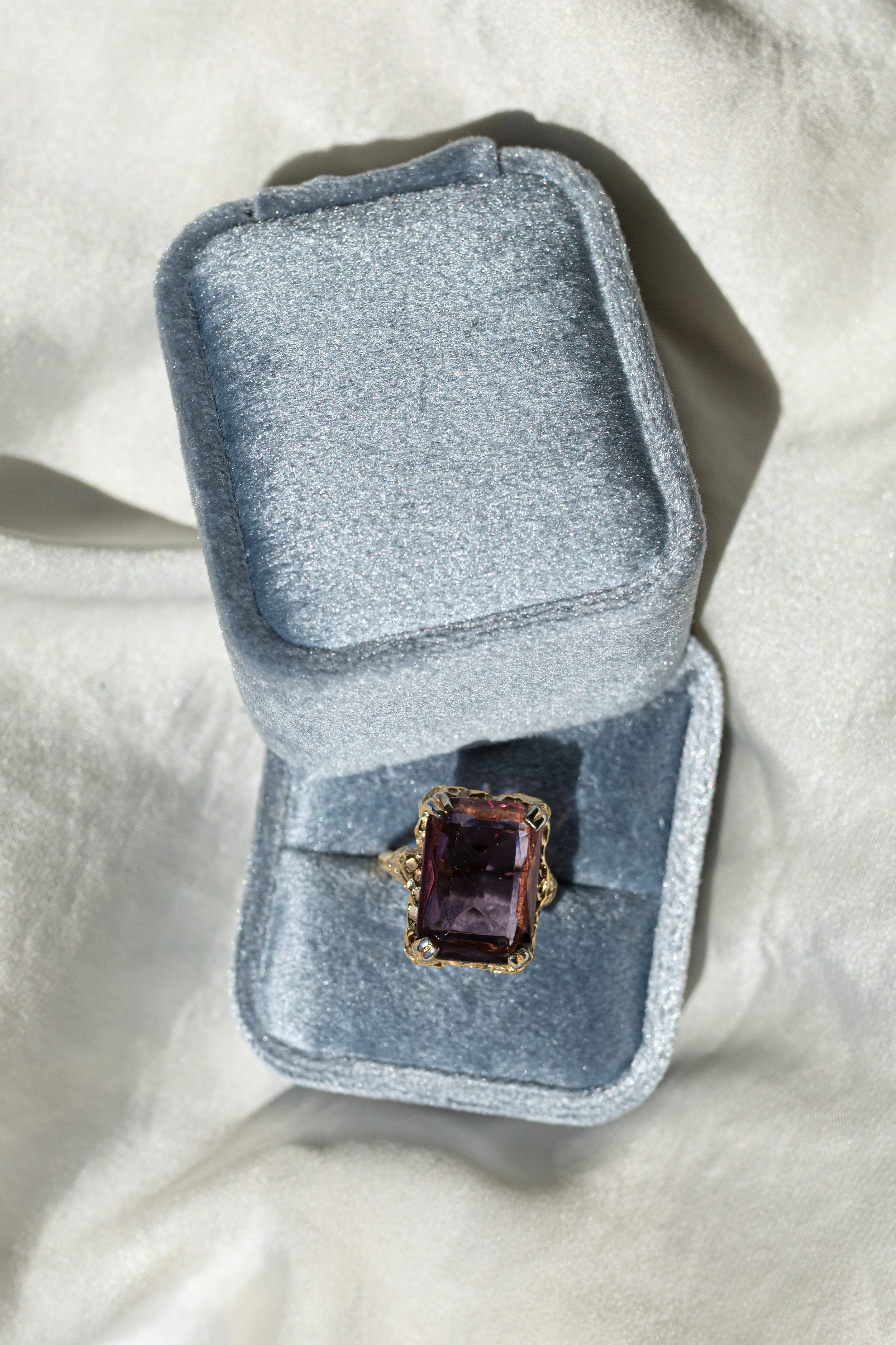 Sarah Coventry Vintage Amethyst Ring