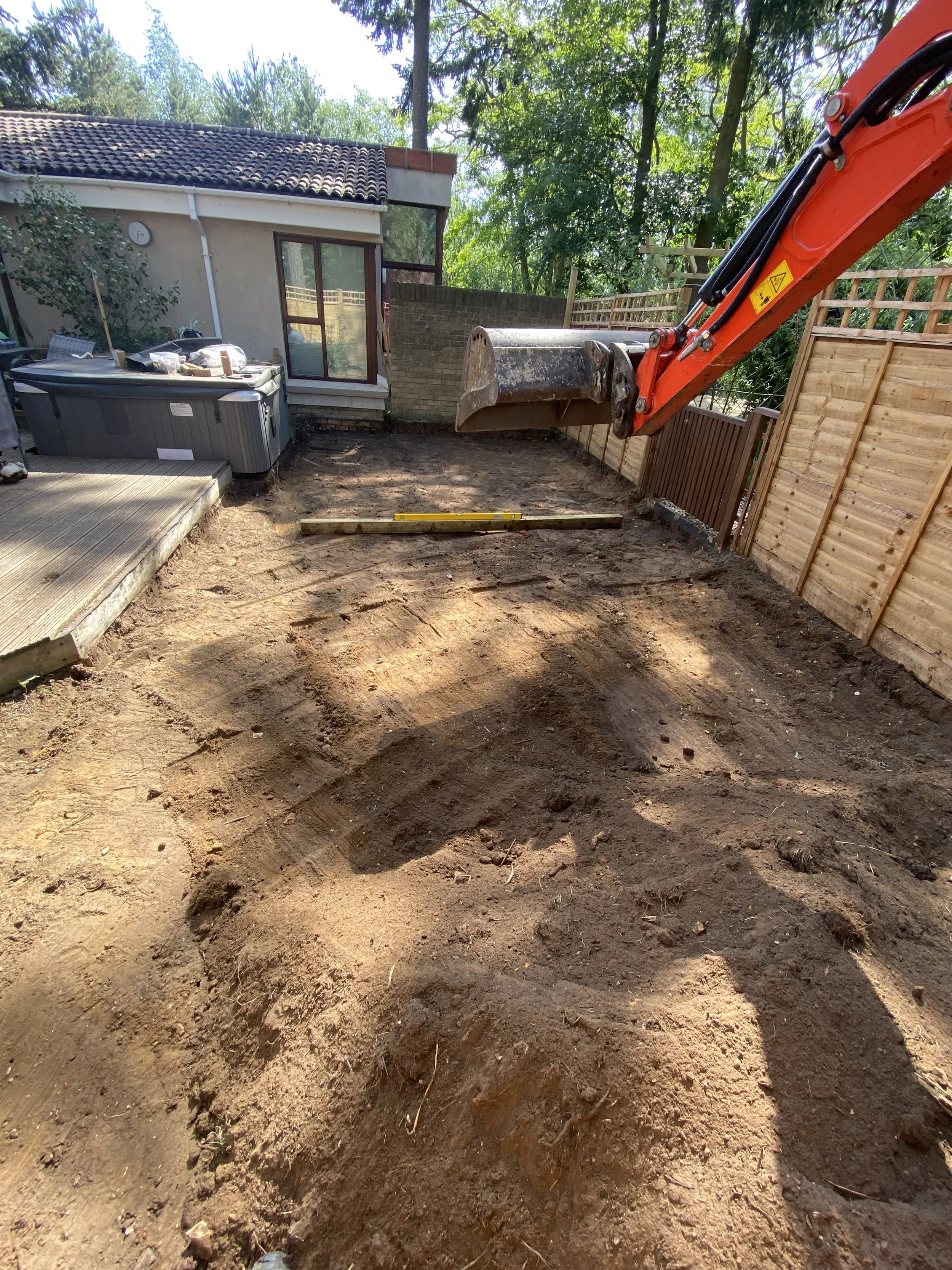 Preparation and groundworks 