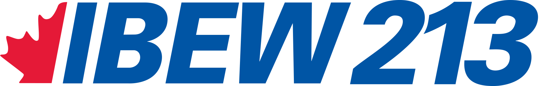 Logo of IBF 2023 featuring a red maple leaf and blue text.