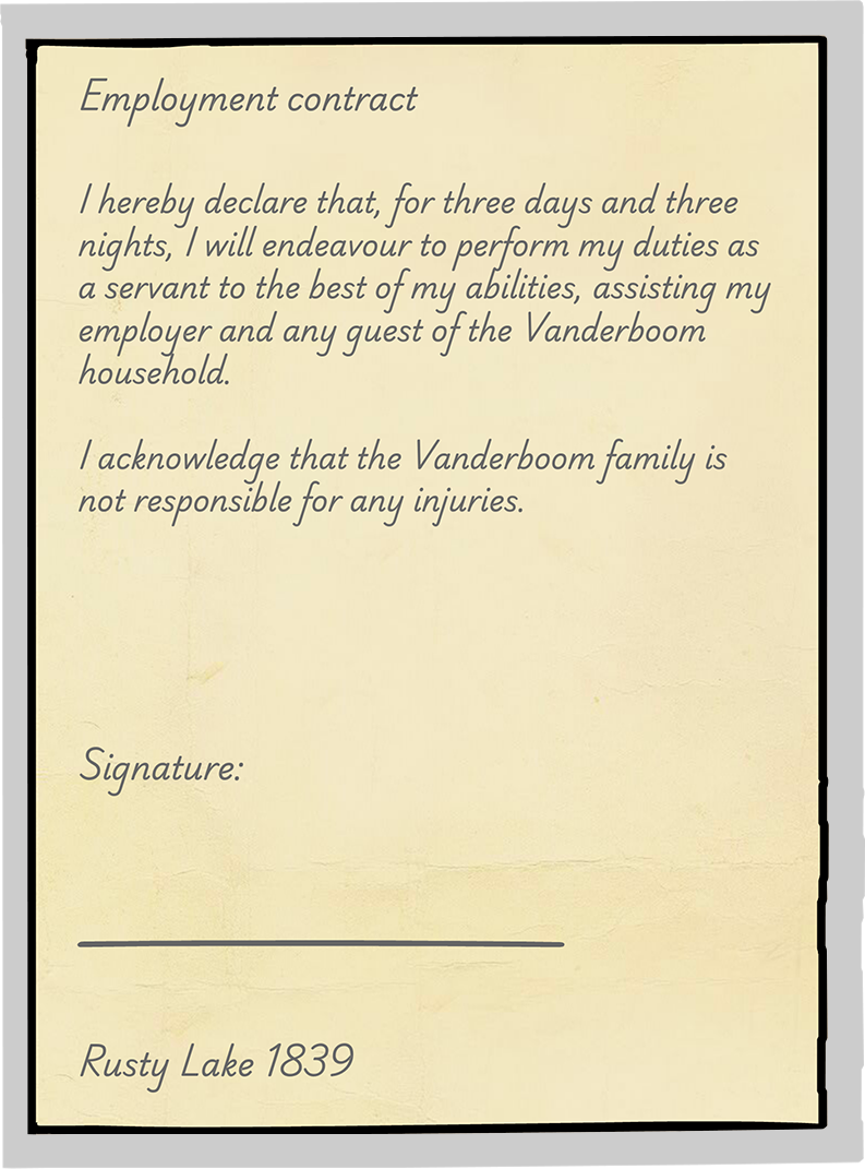 Servant of the Lake Contract