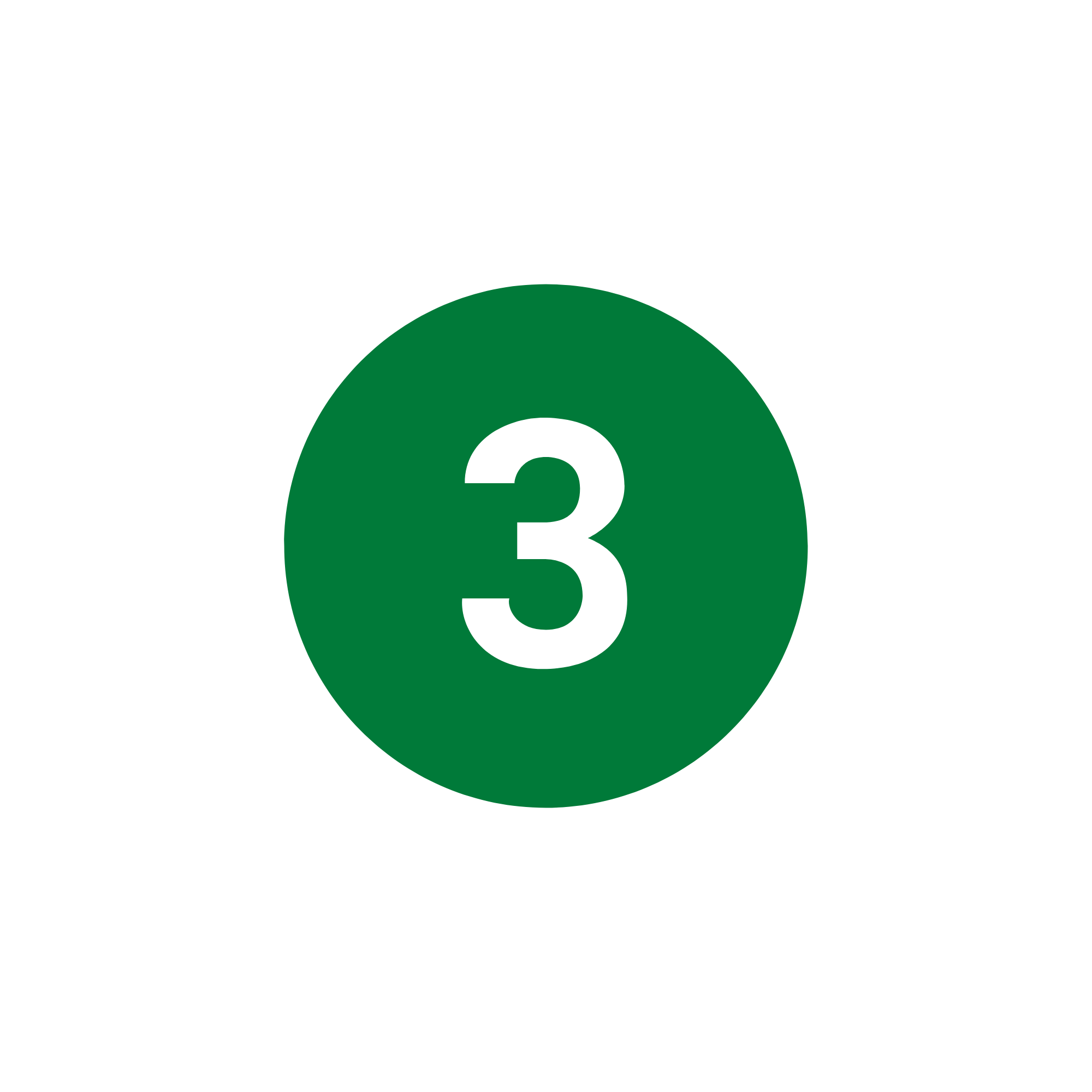White text "Number three" in Paella Sierra's branded green