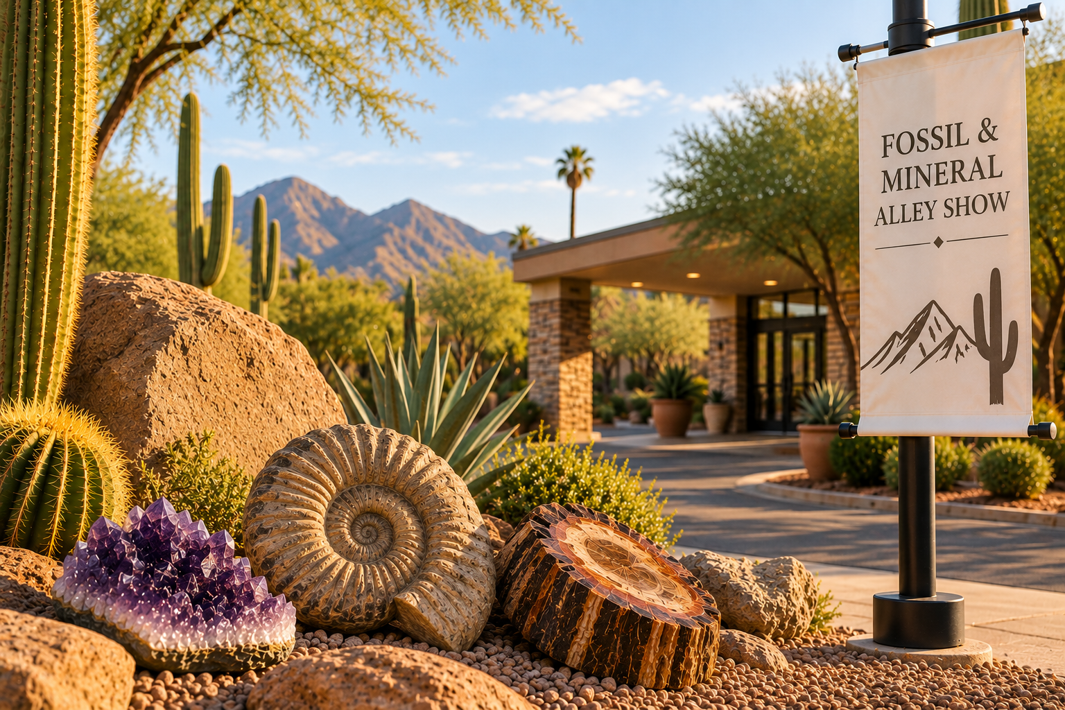 Plan Your Visit to Fossil &amp; Mineral Alley Show 2027
