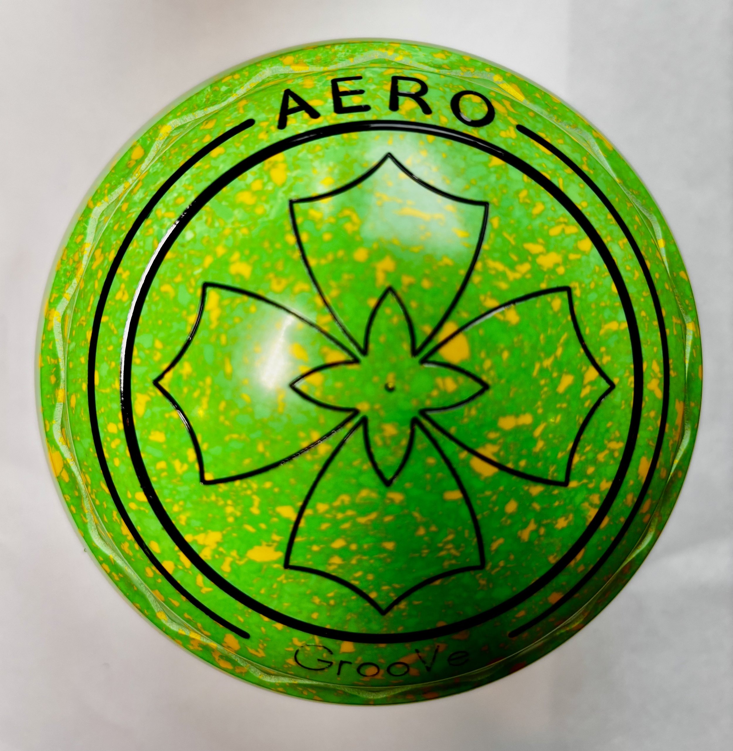Aero Groove Size 1, Z Scoop Grip, Color Lime