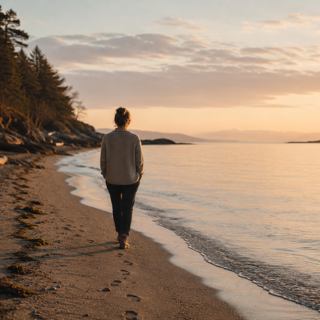 Virtual individual therapy session for adults navigating anxiety, depression, trauma, and life transitions with North Bearing