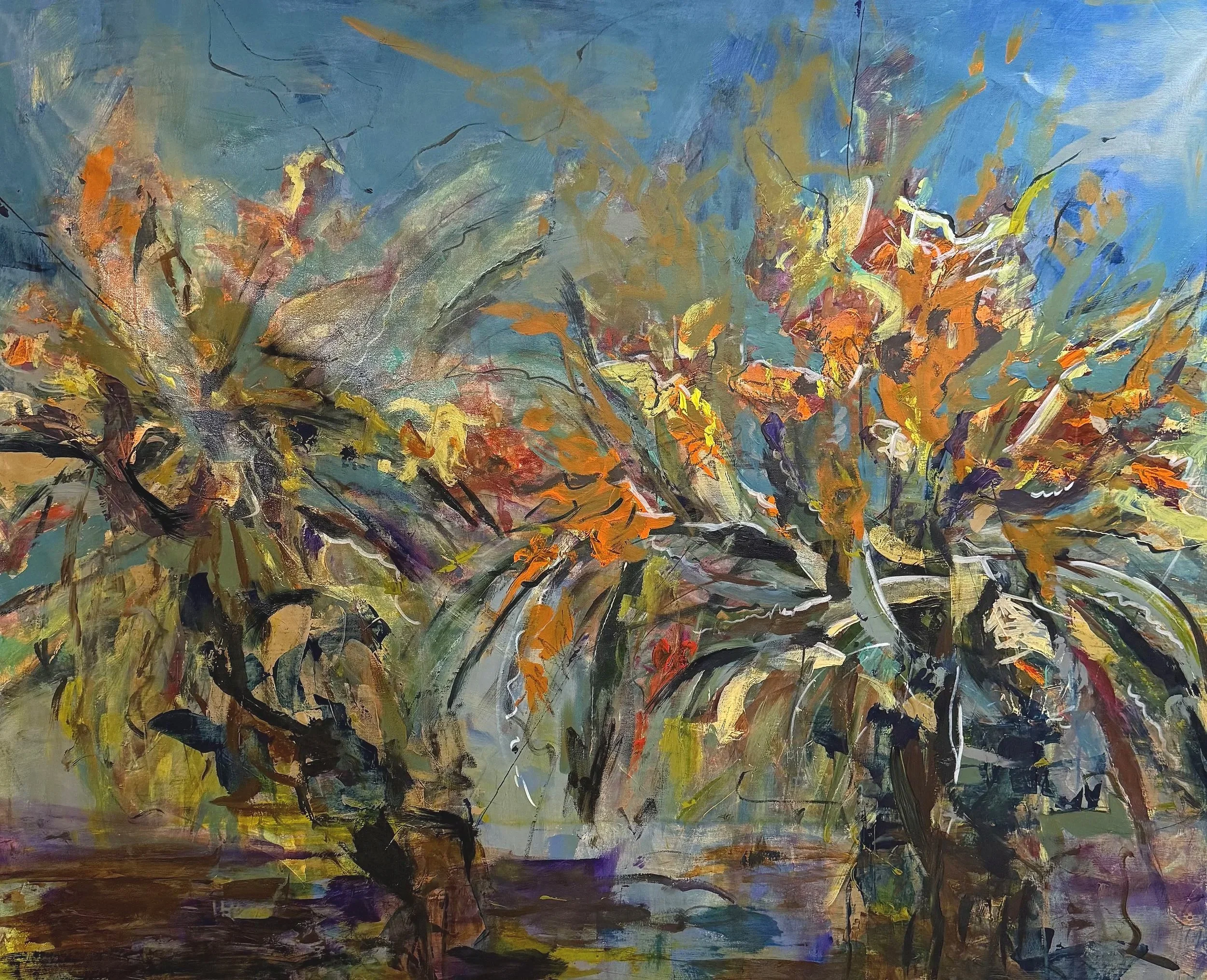 Aloe Aloe
52 x60 in
Acrylic On Canvas