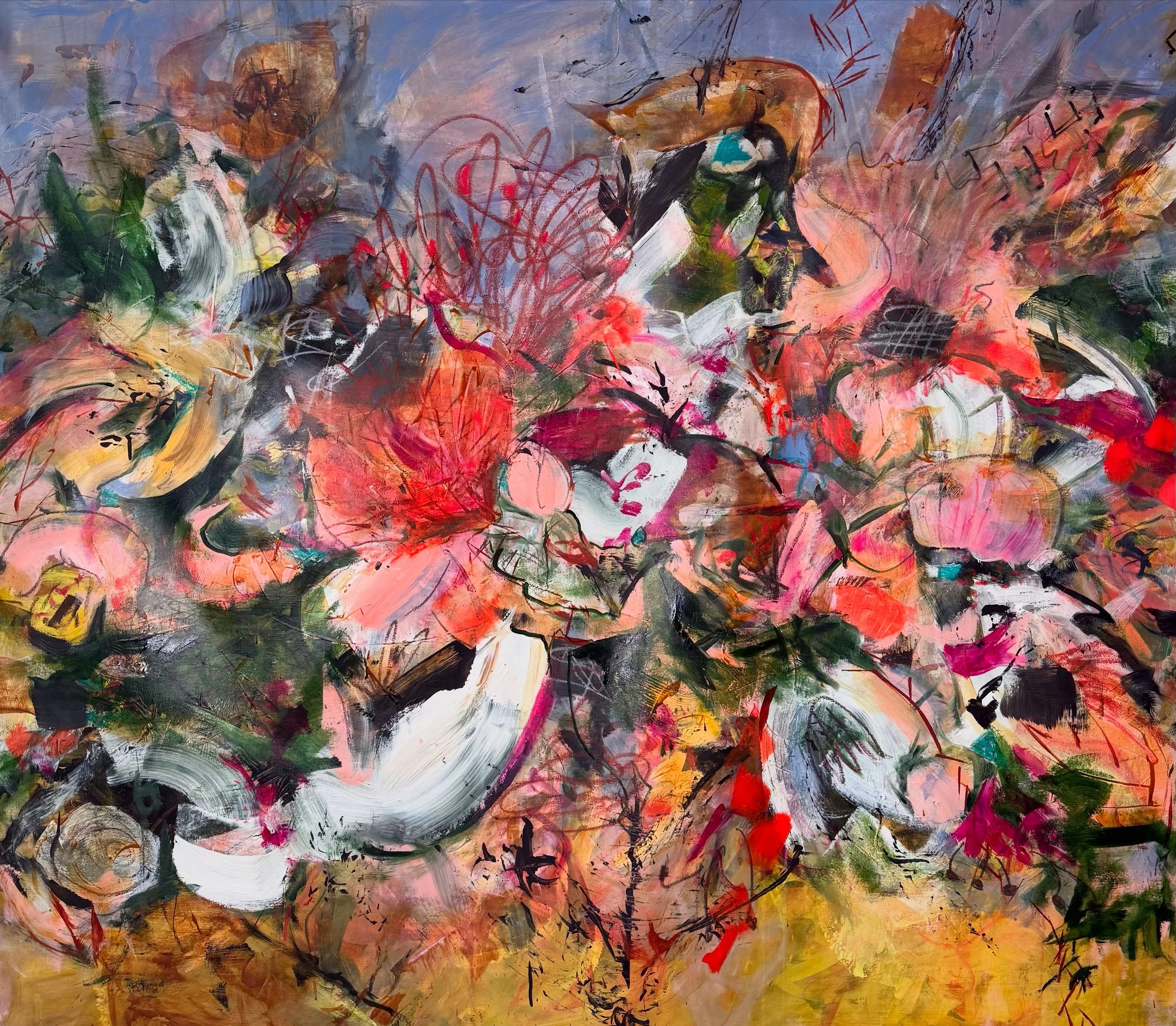 Emergence
(available through Vida Del Arté Gallery)
Acrylic On Canvas