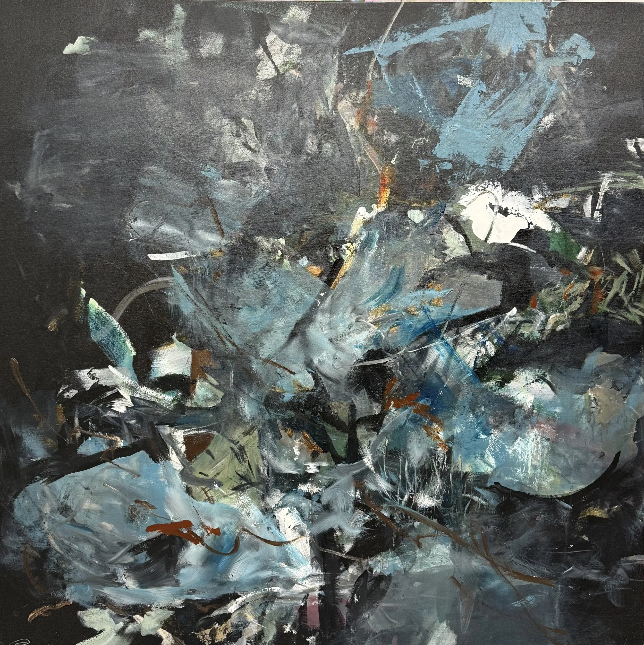 When the Light Returns
58 in x 58 in
Acrylic on Canvas 