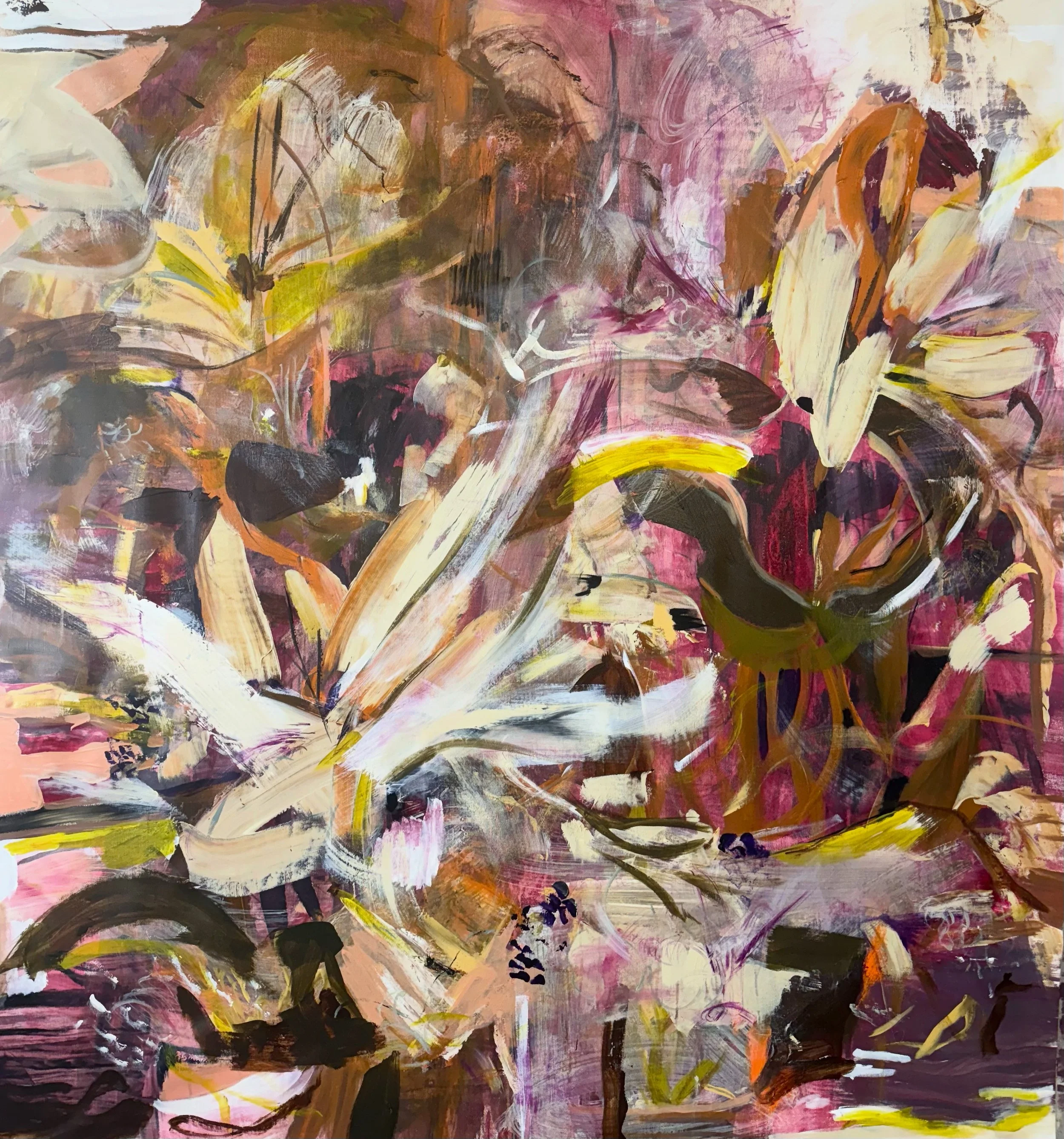Go The Distance
(available through Vida del Arté Gallery)
Acrylic On Canvas