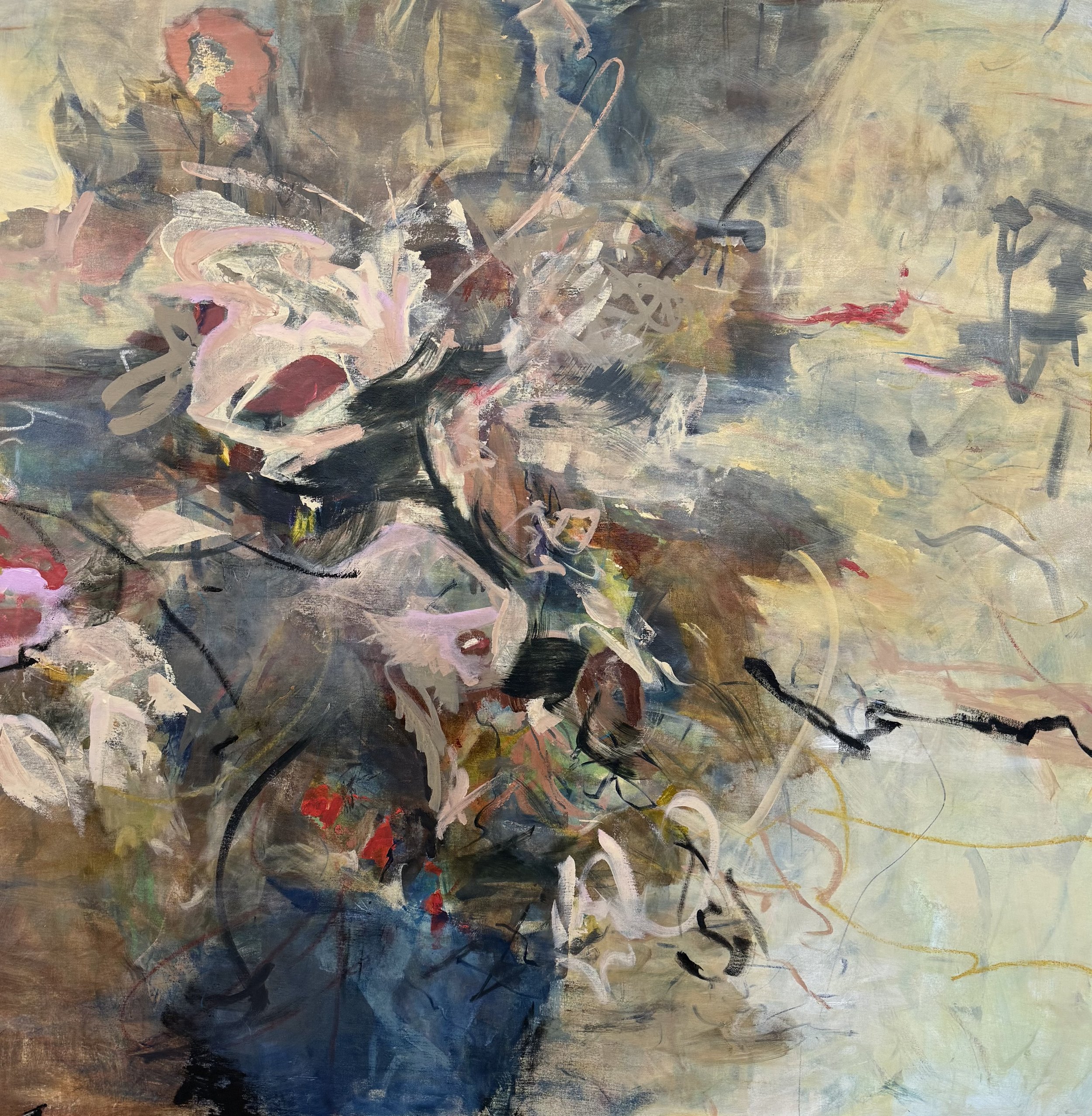 Held In the After Light
57 in x 53 in
Acrylic on Canvas