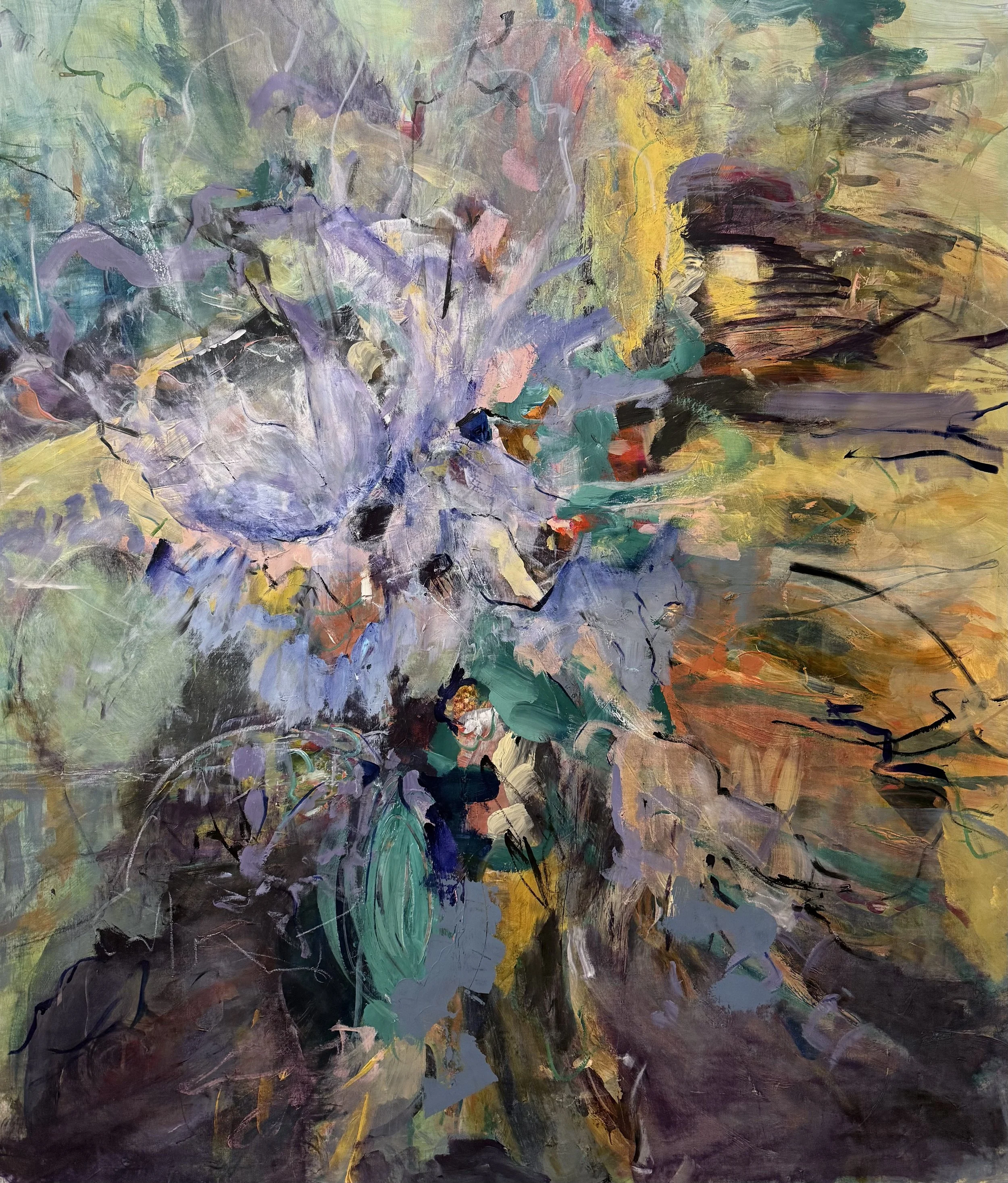 A Sudden Unfolding
56 in x 48 in
Acrylic on Canvas