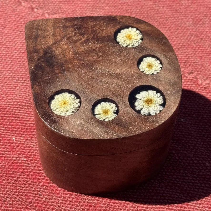 Walnut Salt Cellar